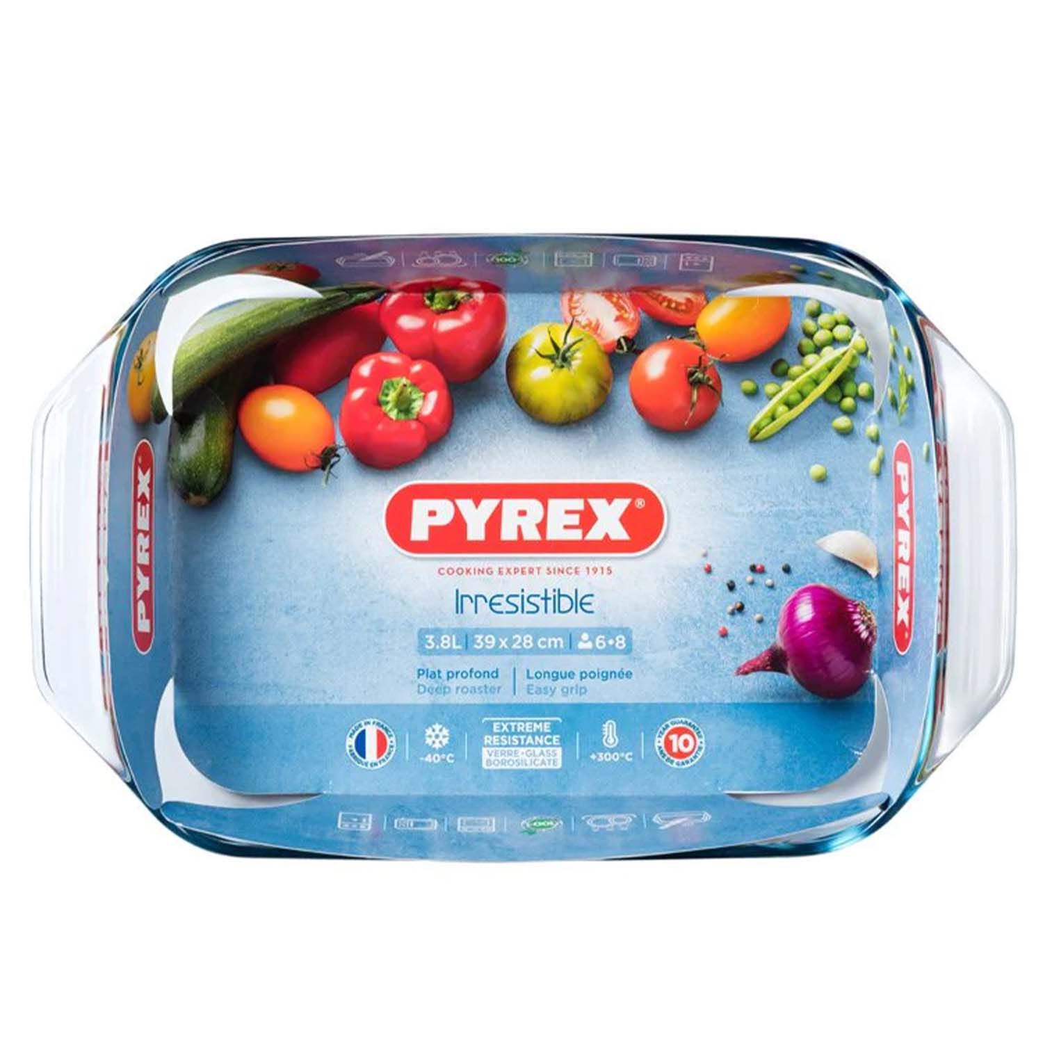 Pyrex Classic Oblong Roasting Dish 3.8L 39x28cm