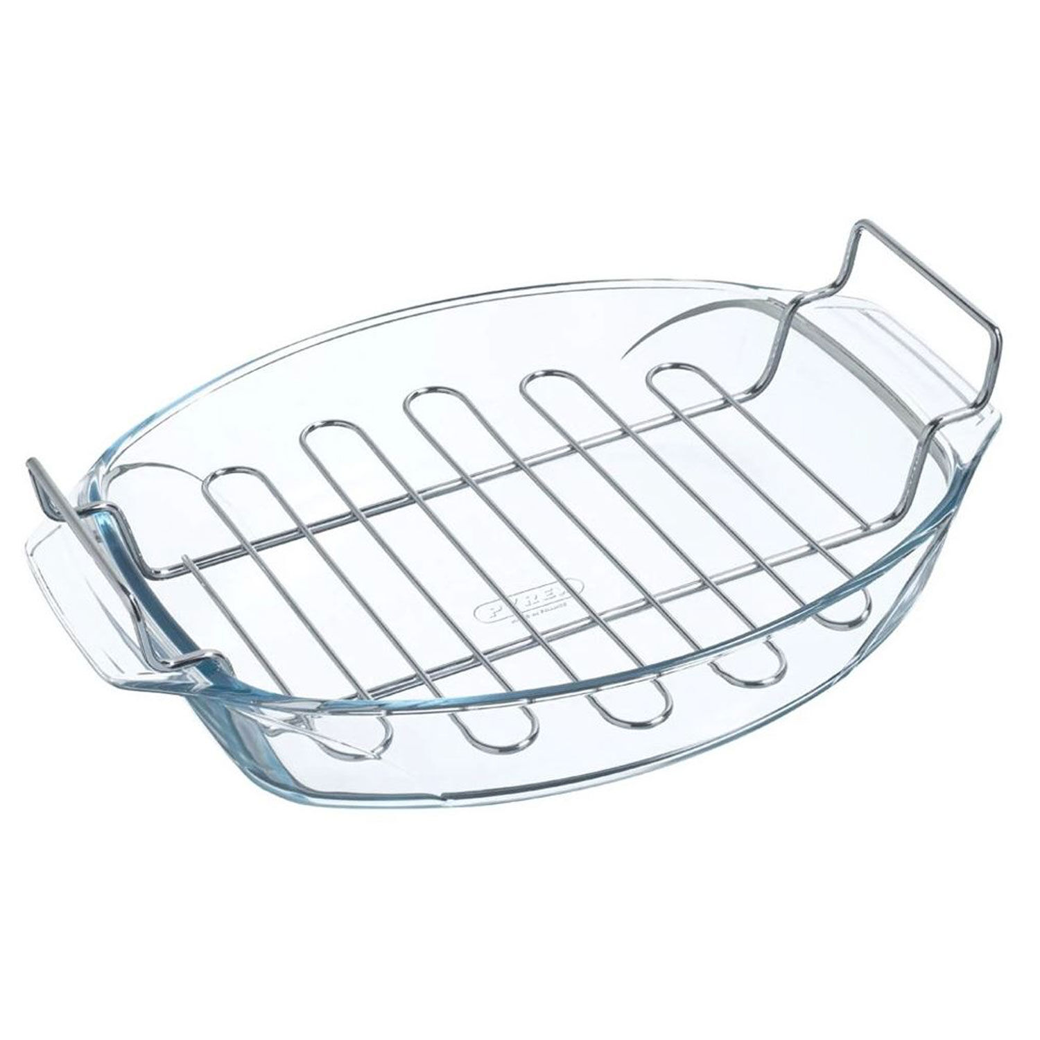 Pyrex Irresistible Oval Roaster with Rack 39x27cm