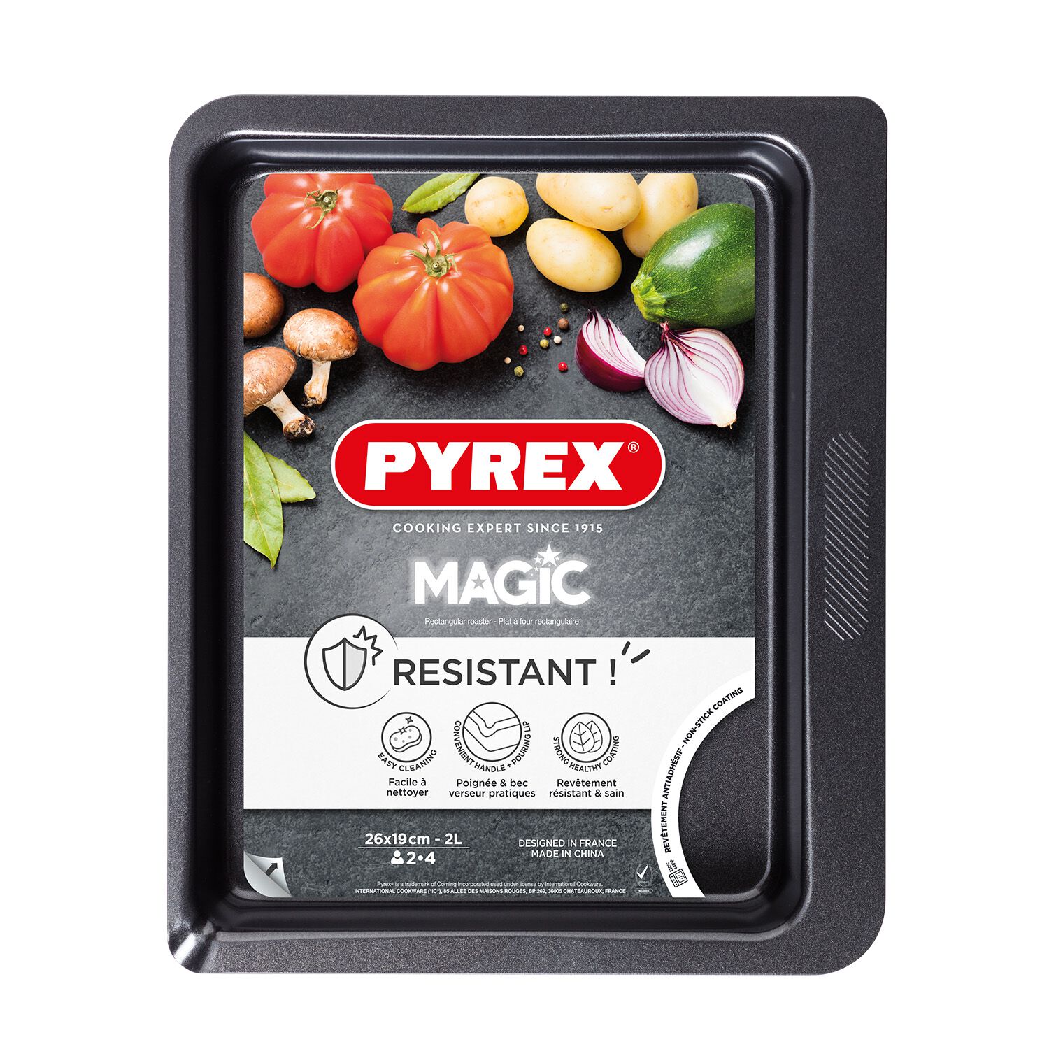 Pyrex Magic Rectangular Roasting Tray 26cm