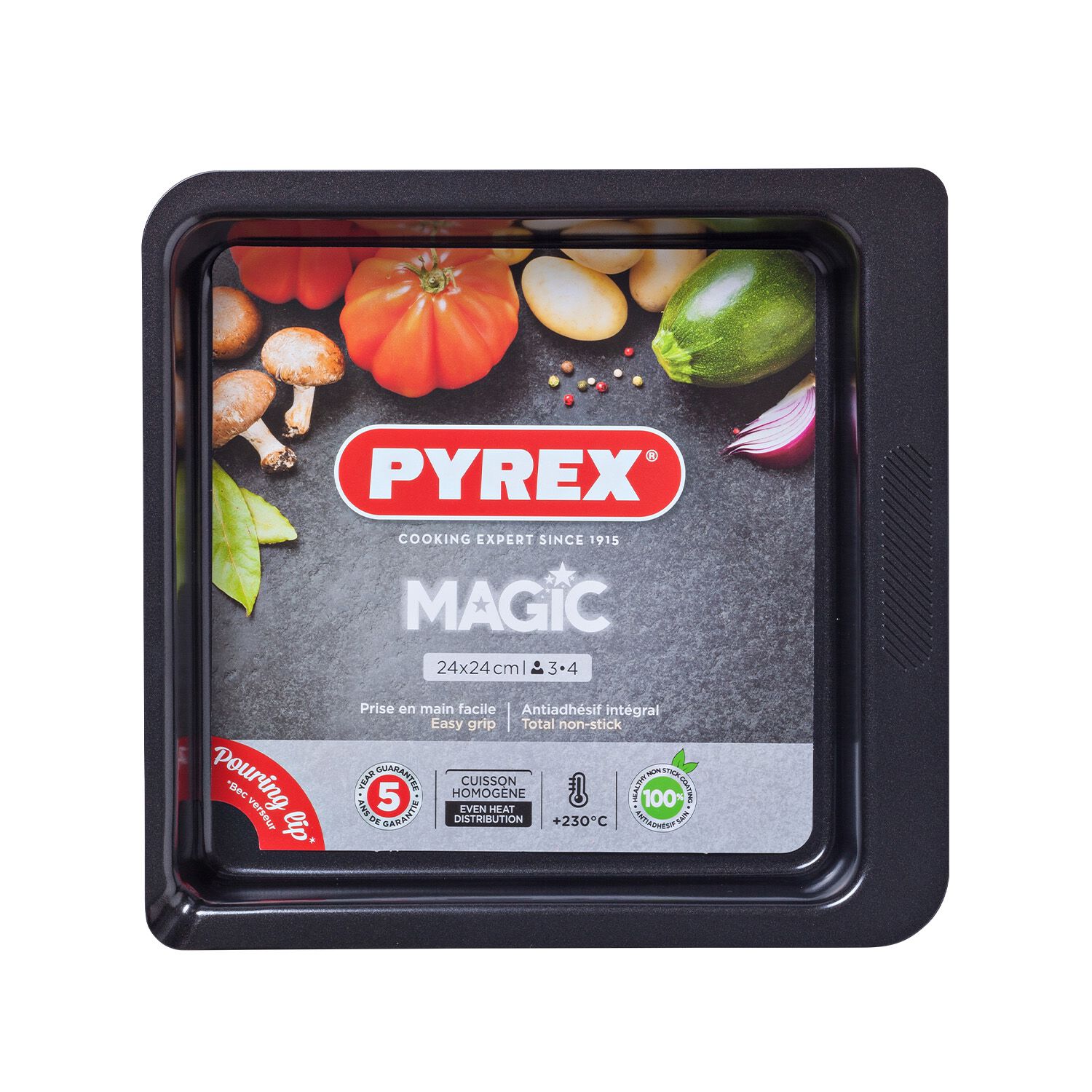 Pyrex Magic Square Roasting Tray 24cm