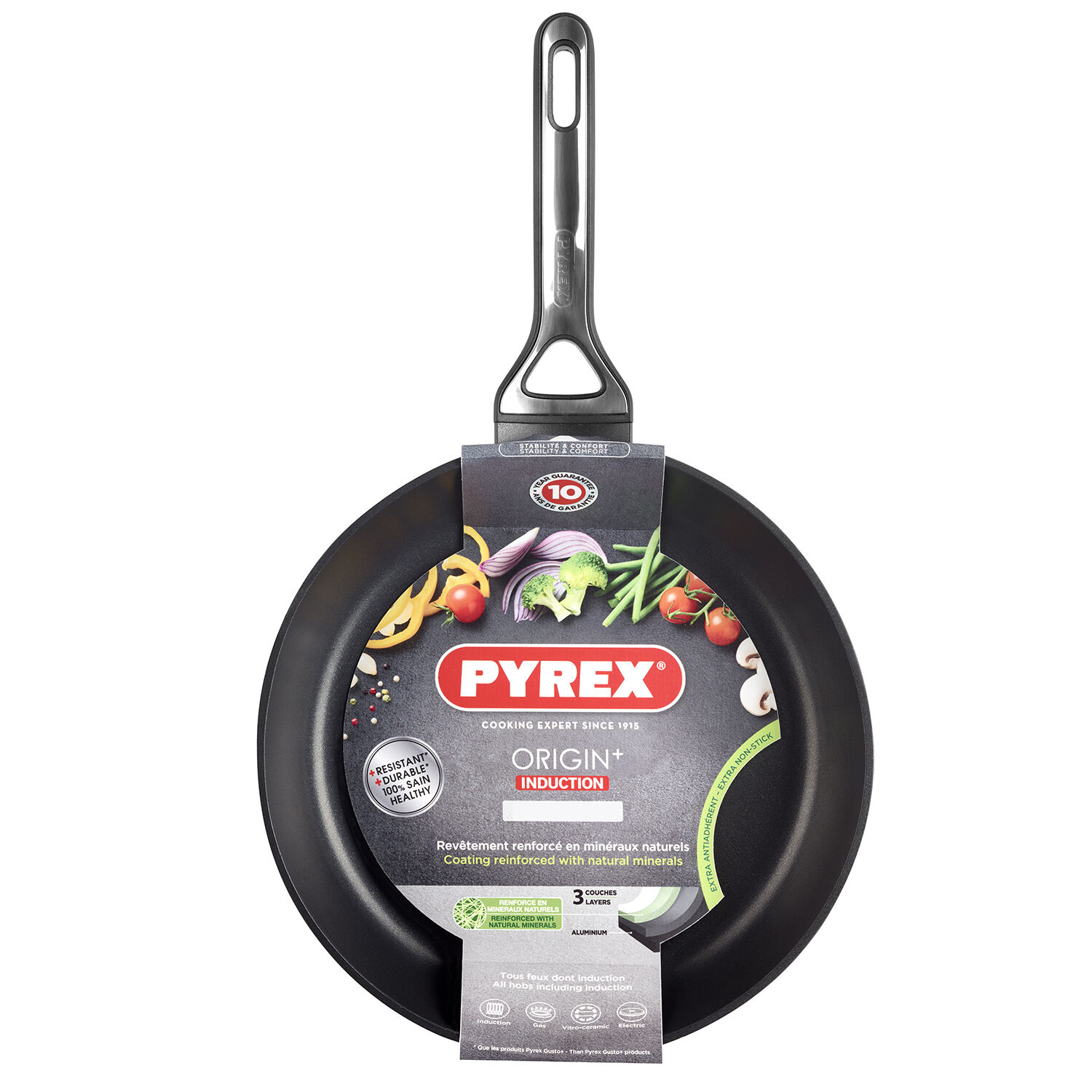 Pyrex Origin+ 24cm Frying Pan
