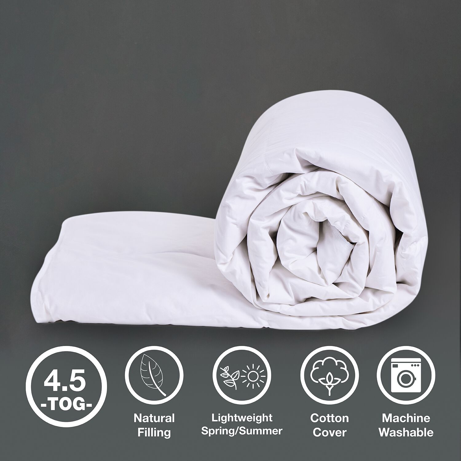 RADIANT COMFORT DUCK SINGLE Lightweight Duvet