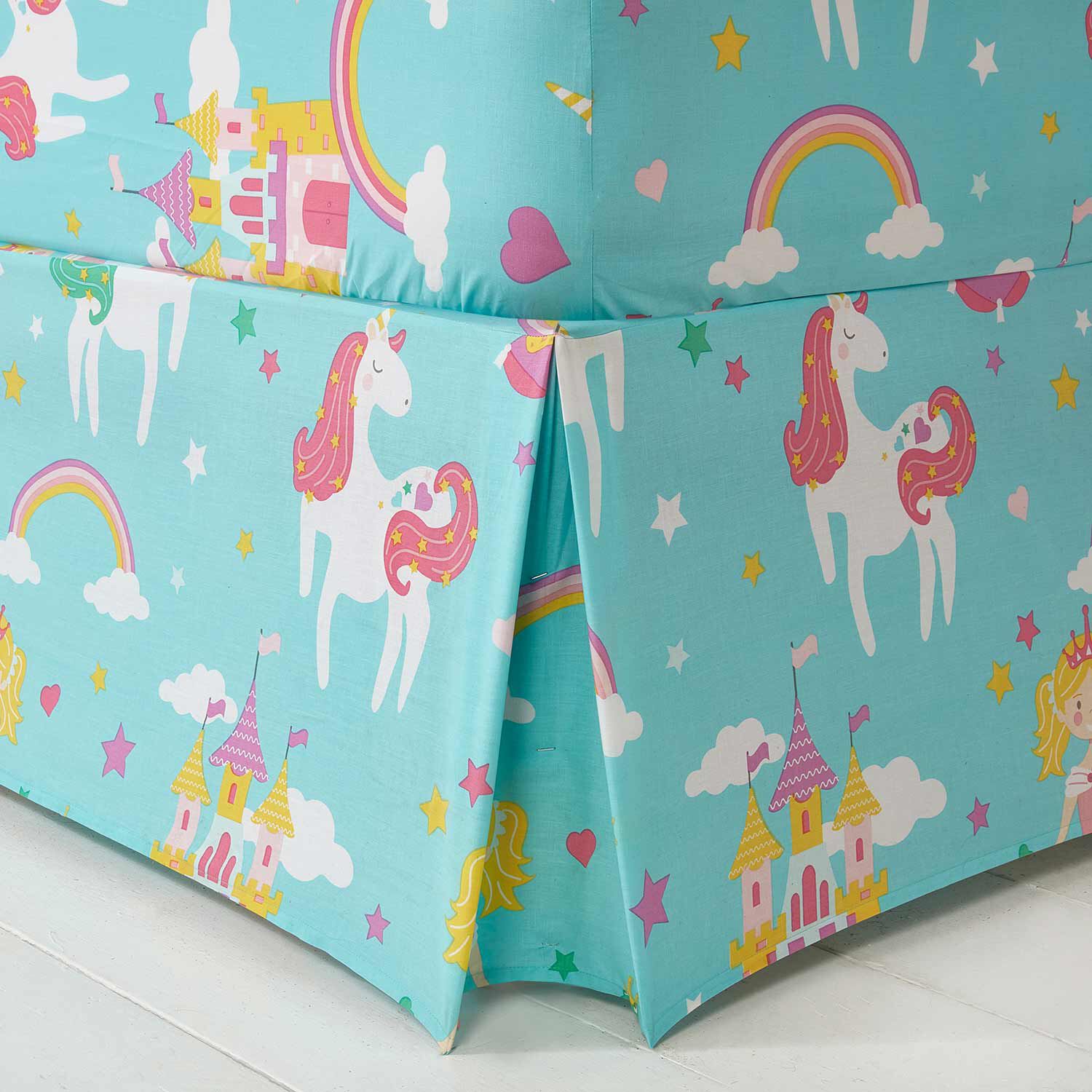 RAINBOW KINGDOM Double Platform Valance