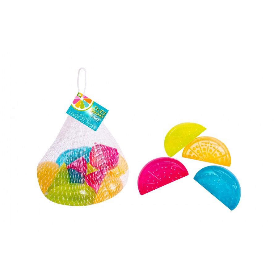 Reusable Lemon Ice Cubes 12 Pack