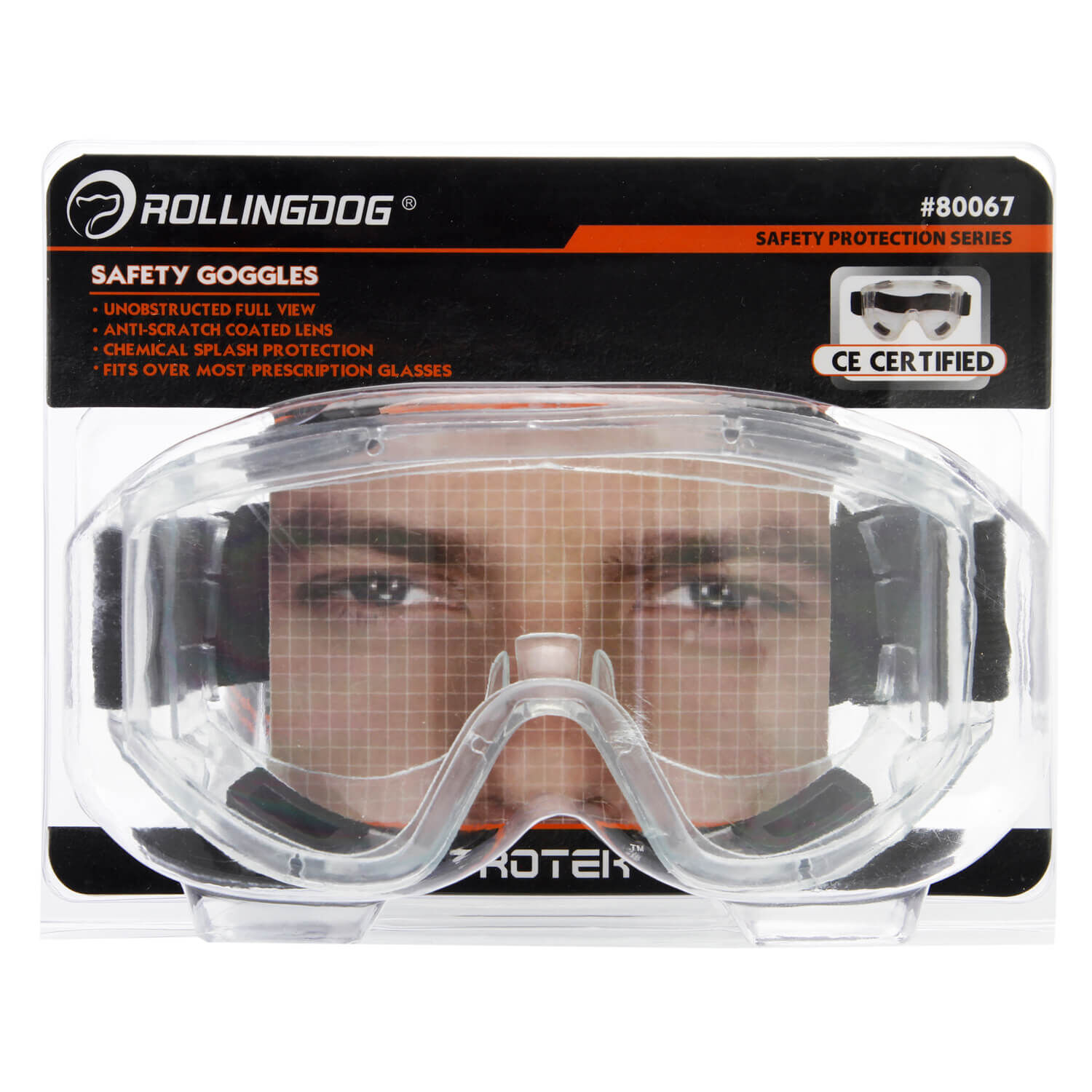 Rolling Dog Anti-Scratch Safety Glasses