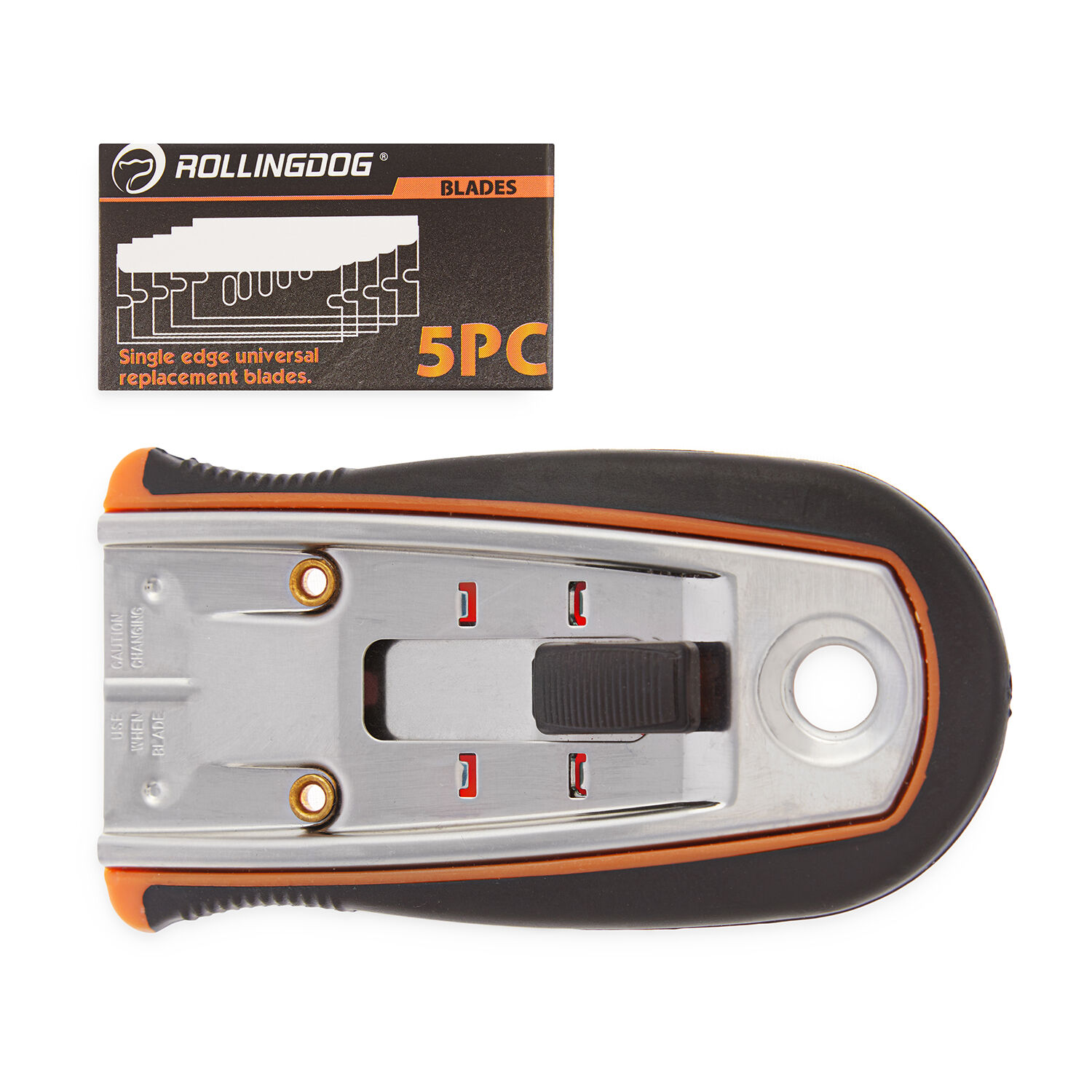 Rolling Dog Window Scraper