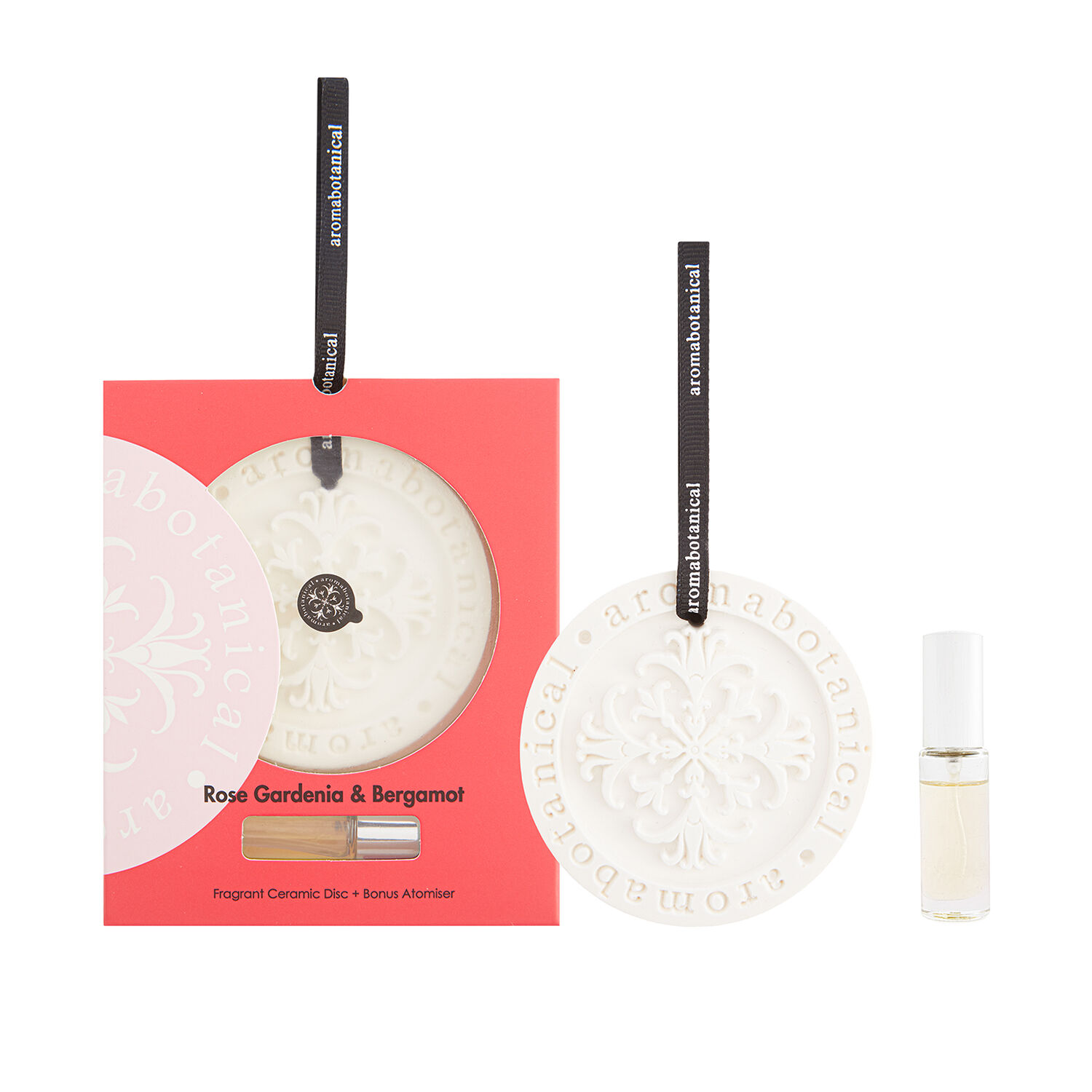 Rose Gardenia & Bergamot Fragrant Ceramic Disc