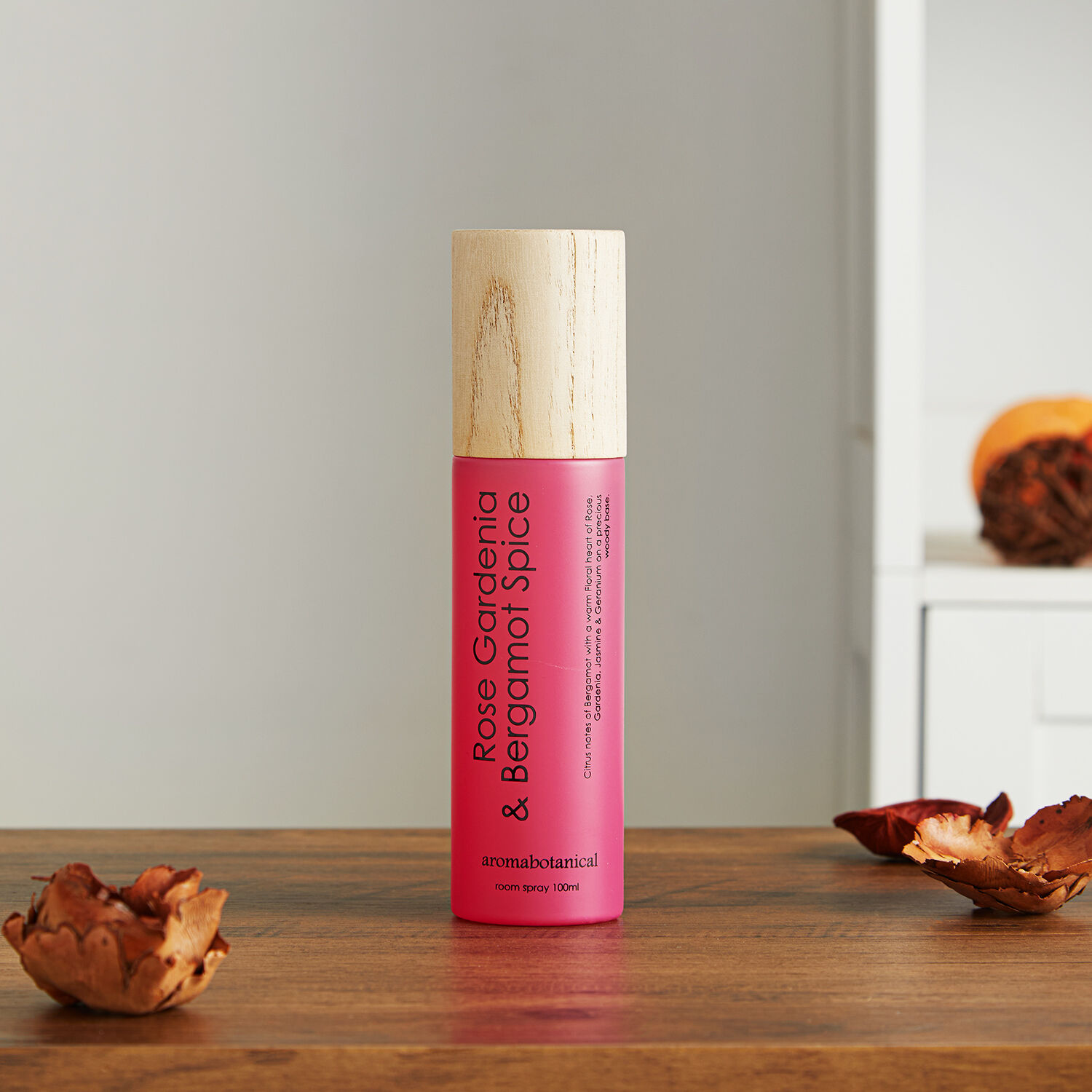 Rose Gardenia & Bergamot Room Spray 100ml