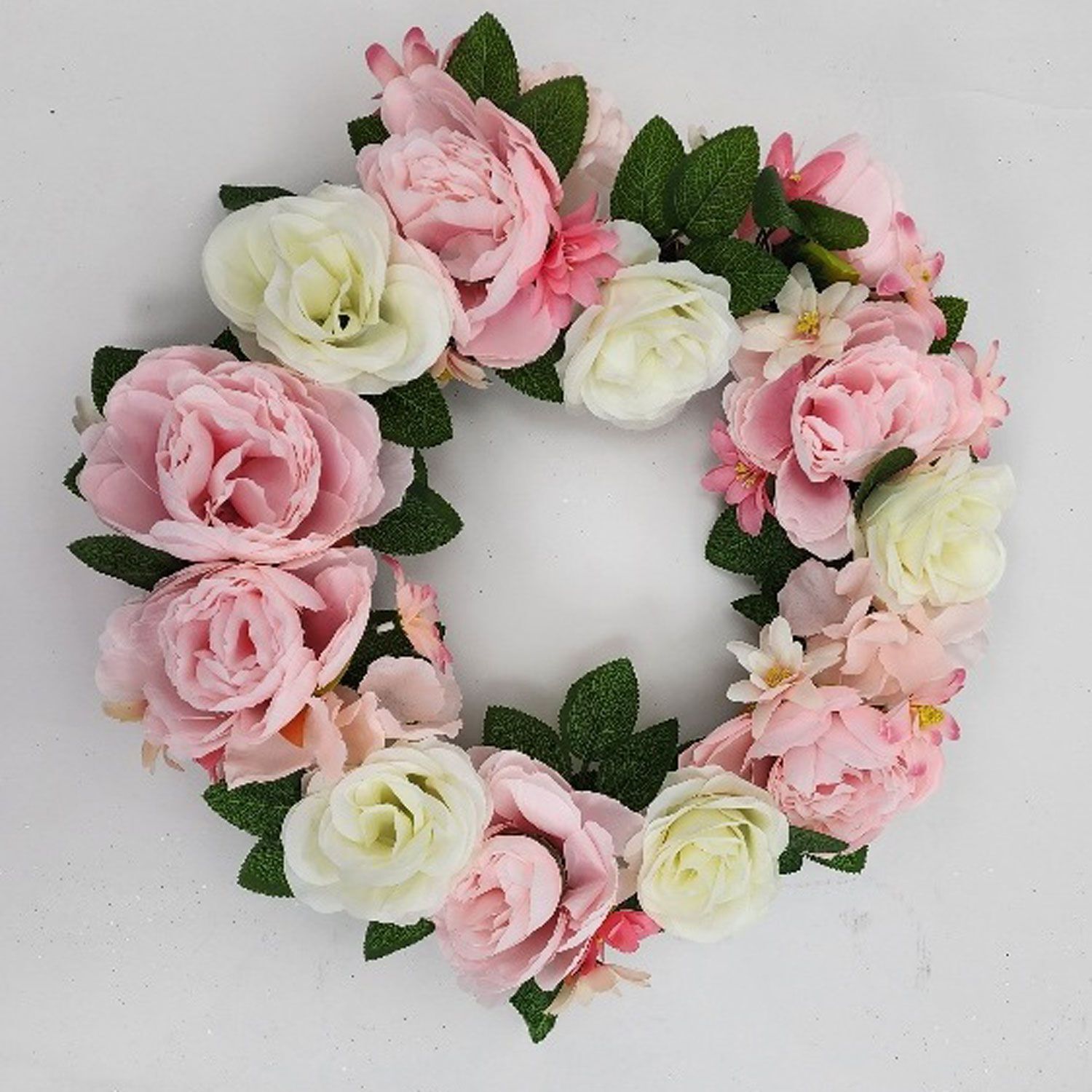 Roses & Peonies Summer Wreath