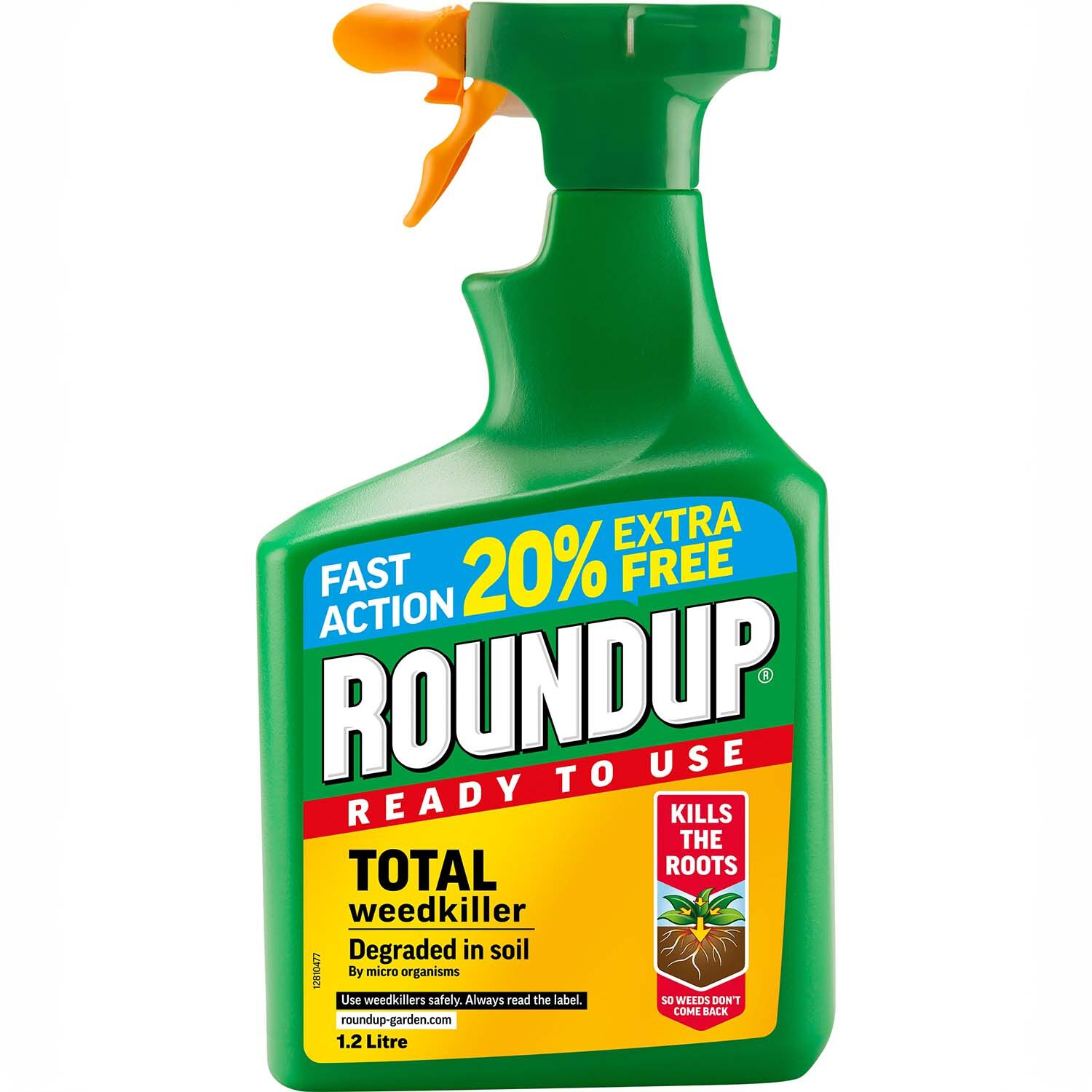 Roundup Total Fast Action Weedkiller Gun 1.2L
