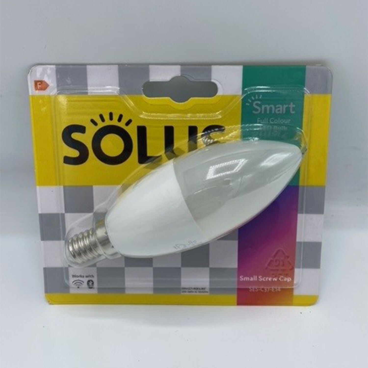 SOLUS Smart 4.9W E14 C27 WIFI BLE DIM CCT RGB