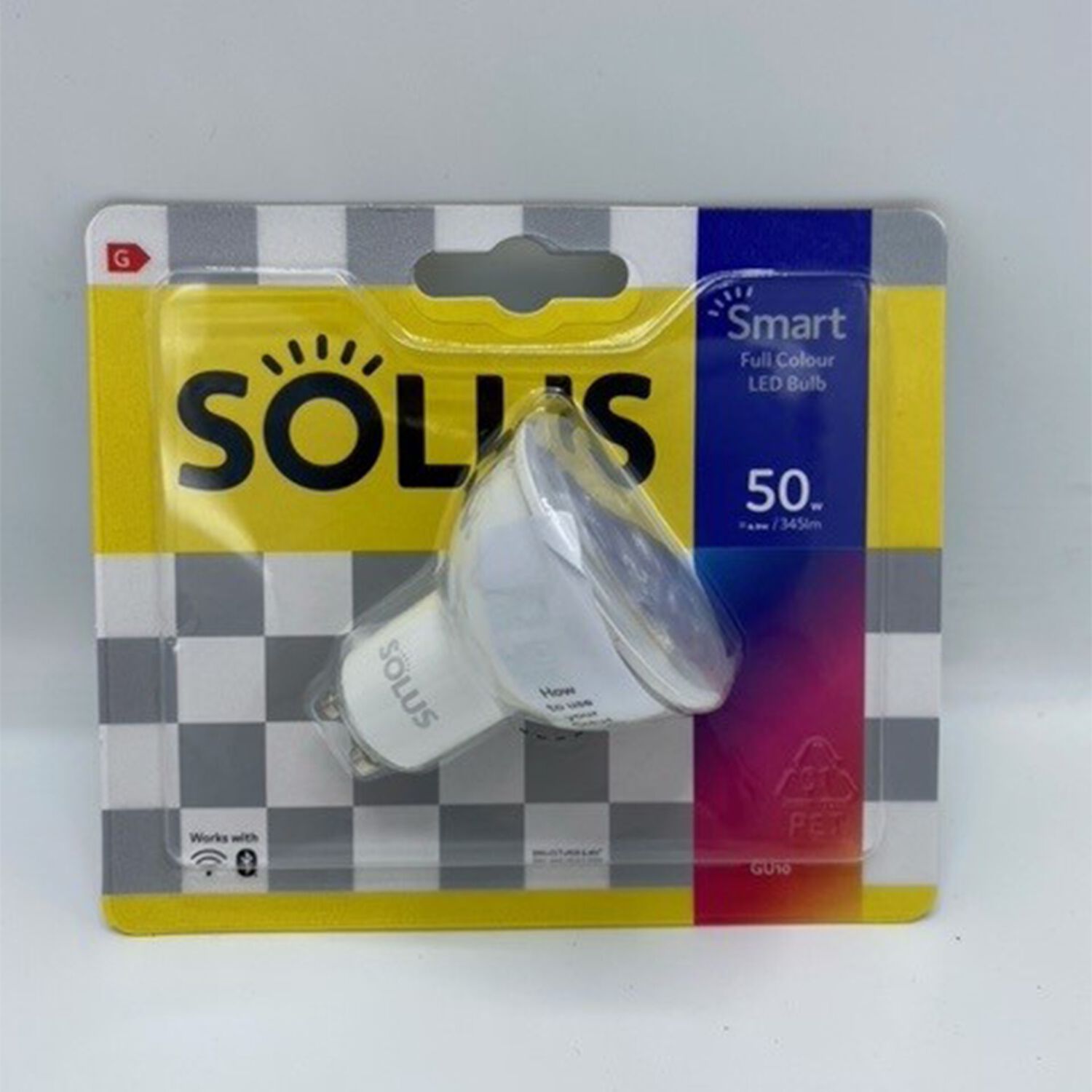 SOLUS Smart 4.9W GU10 WIFI BLE DIM CCT RGB