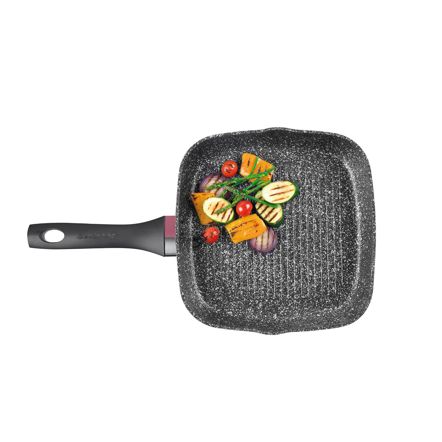 Salter Megastone Thermo Collar 28cm Grill Pan