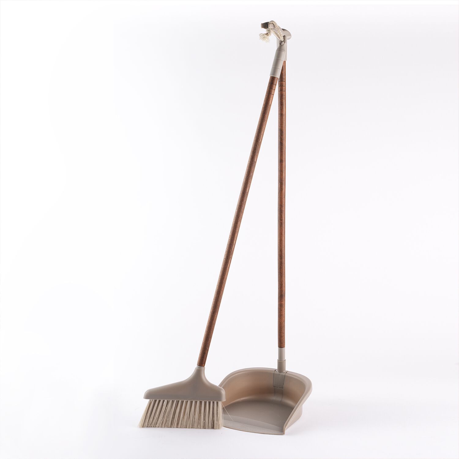 Salter Warm Harmony Long Handle Dustpan Brush