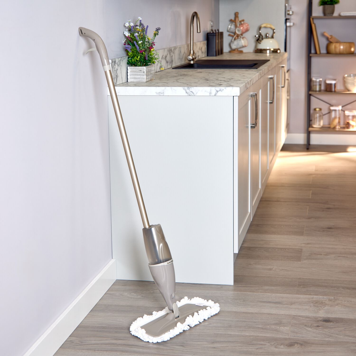 Salter Warm Harmony Spray Mop & Refill