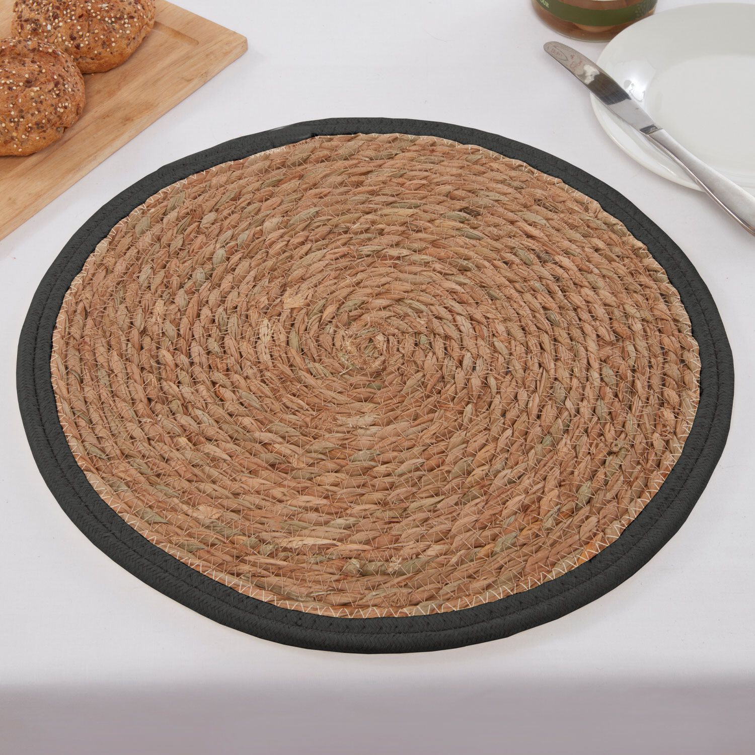 SEA GRASS BLACK Placemat