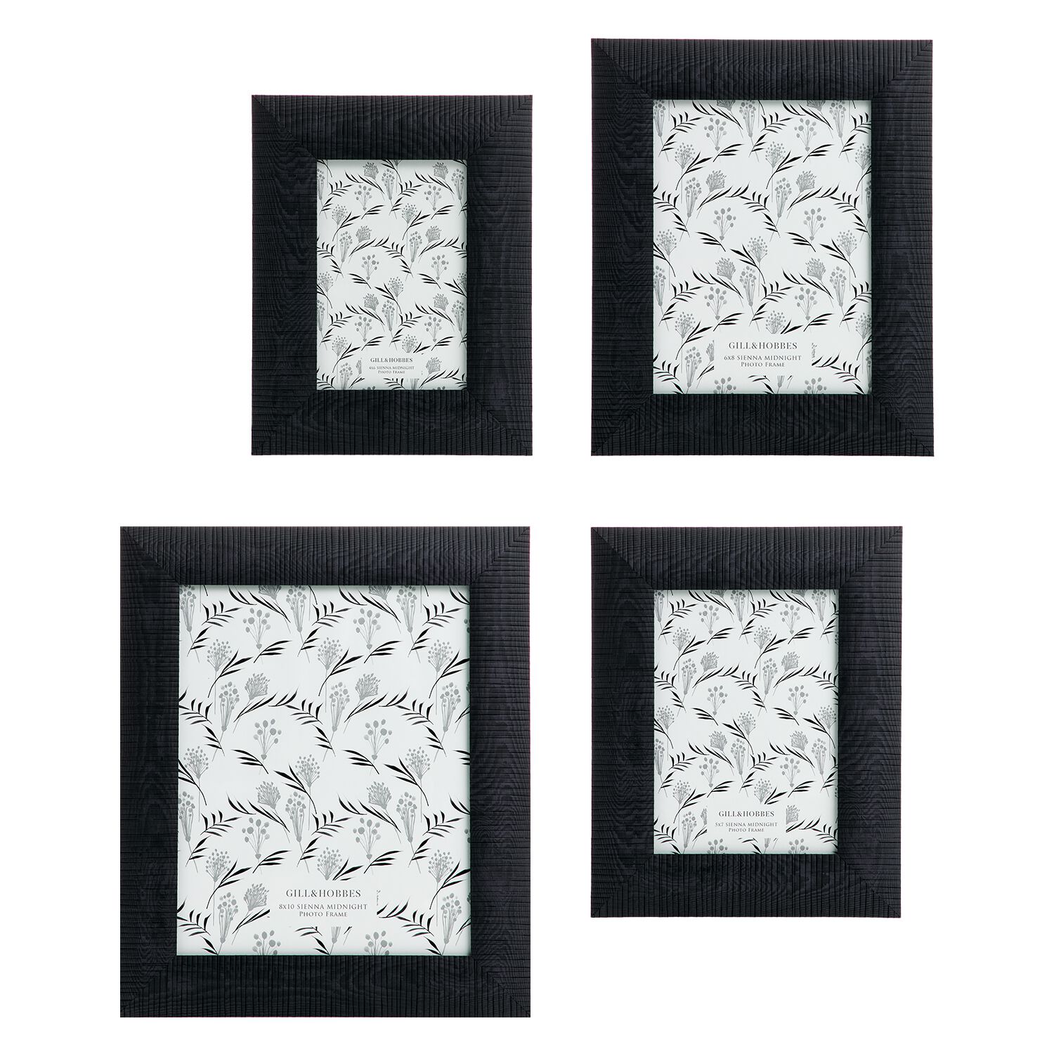 4X6 SIENNA MIDNIGHT Photo Frame