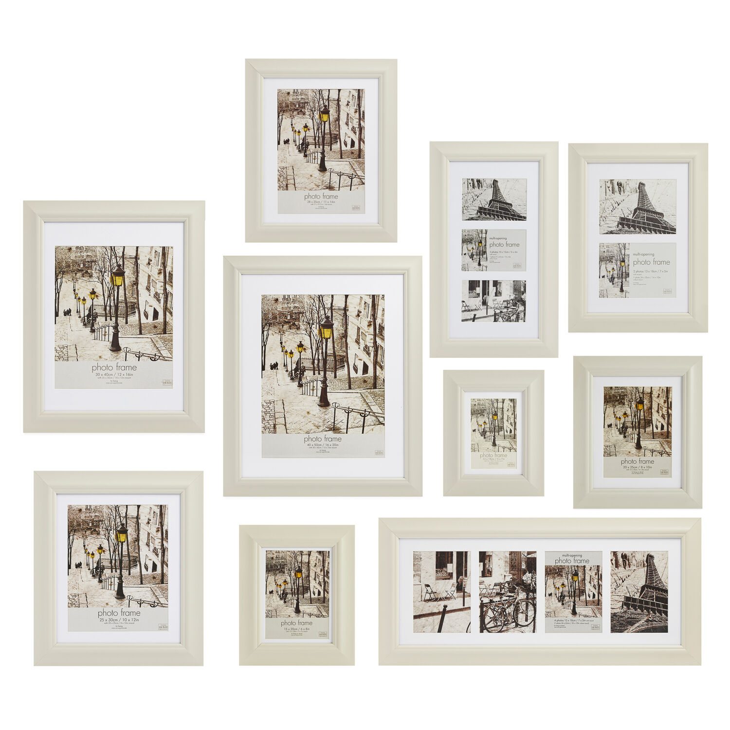 A4 SIMPLY CREAM Photo Frame