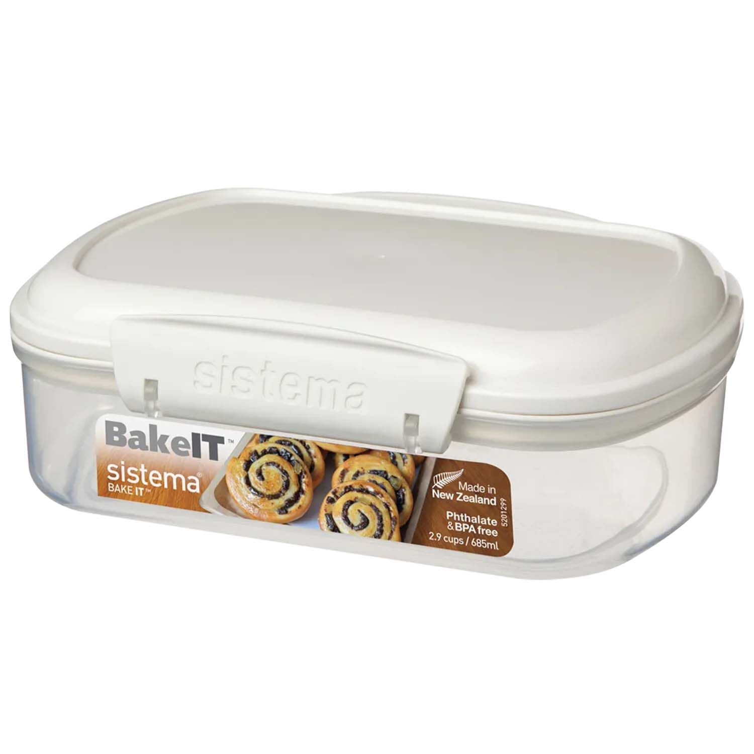 Sistema 685ml Airtight Lunch Box Container