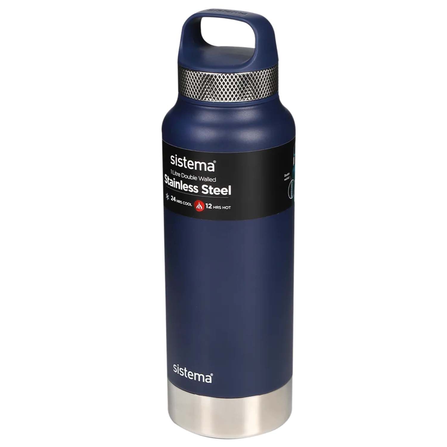 Sistema Stainless Steel 1L Double Walled Flask
