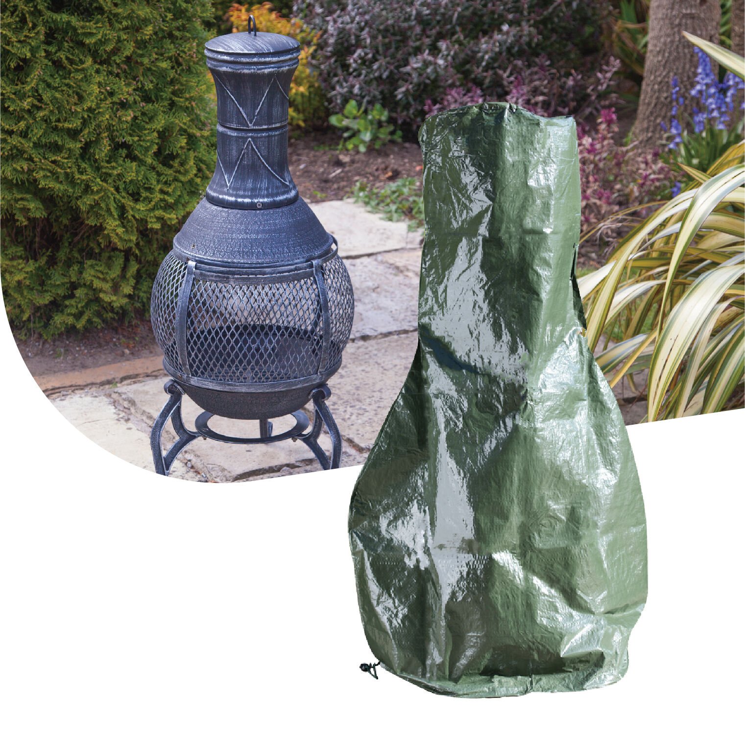 Small Chimenea Cover 100GSM