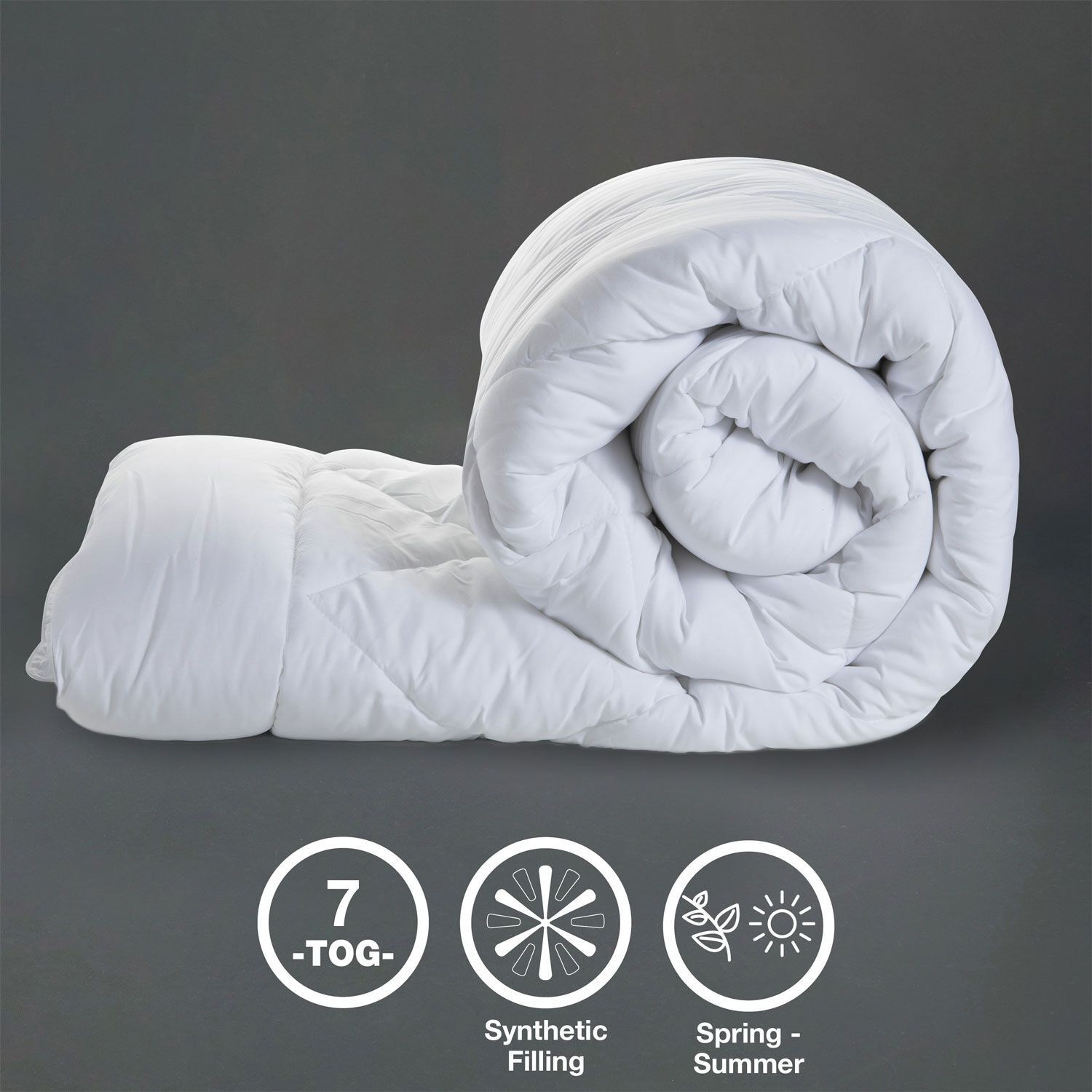 SUPER KING SIZE SOFT AS DOWN 7 TOG Duvet