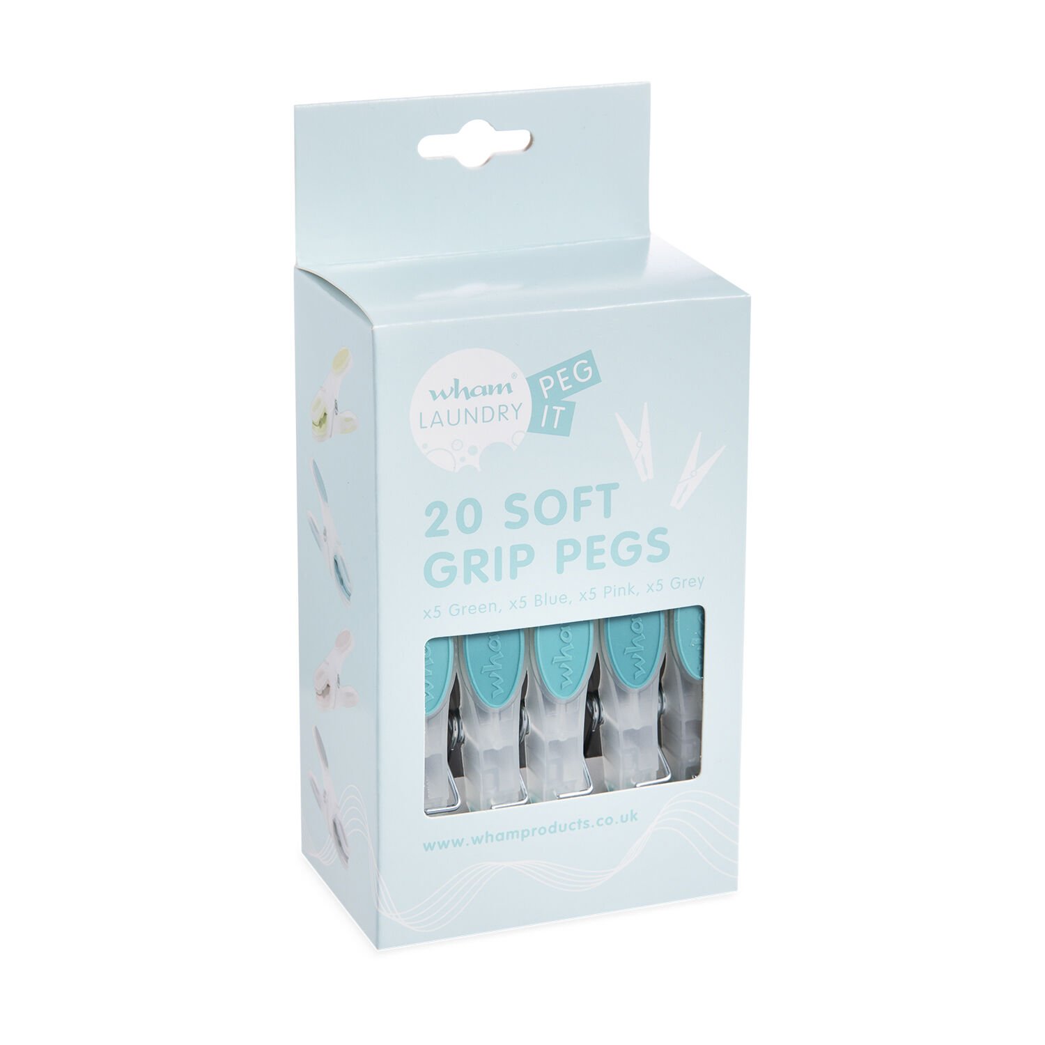 Soft Grip Pegs 20Pk