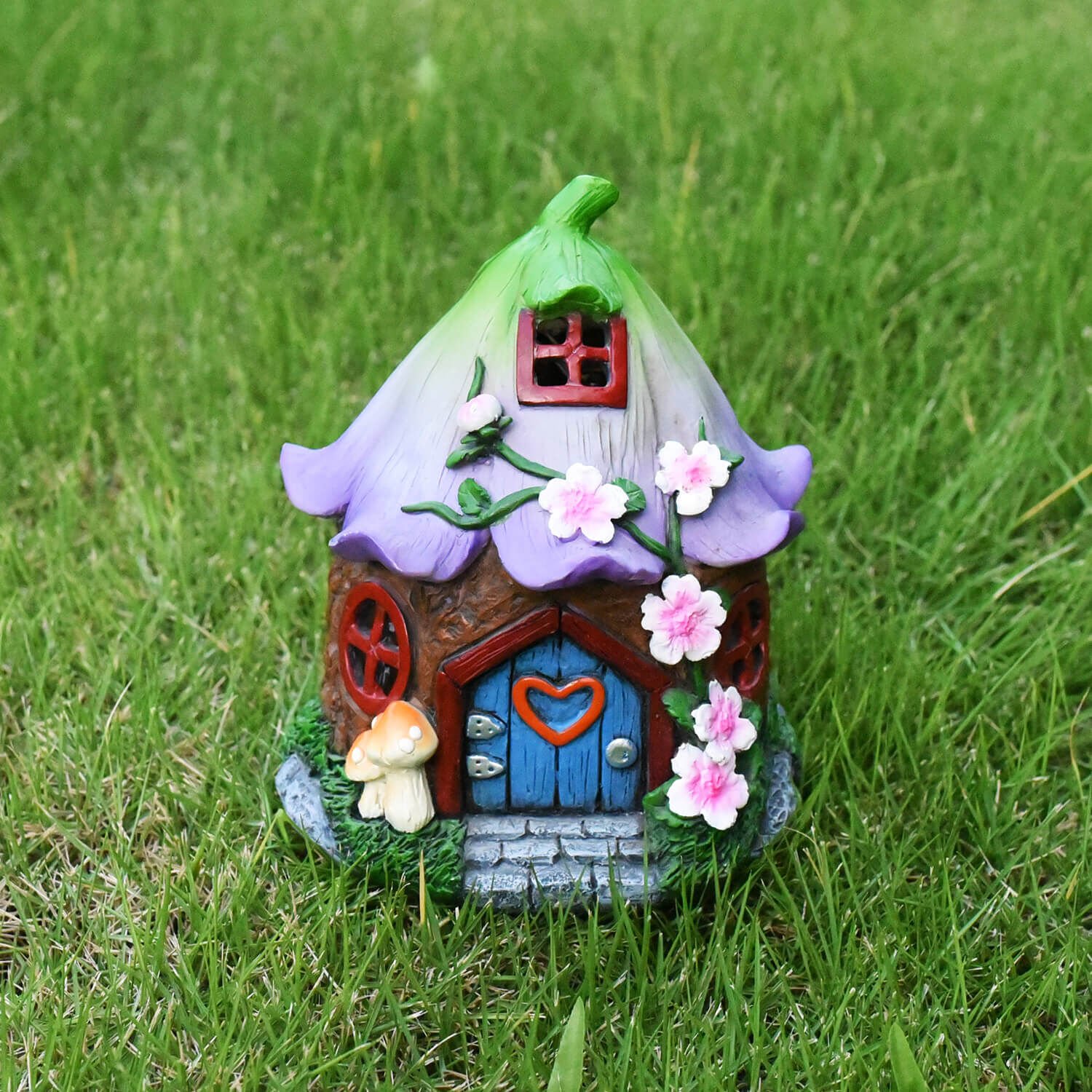 Solar Fairy House Garden Decoration