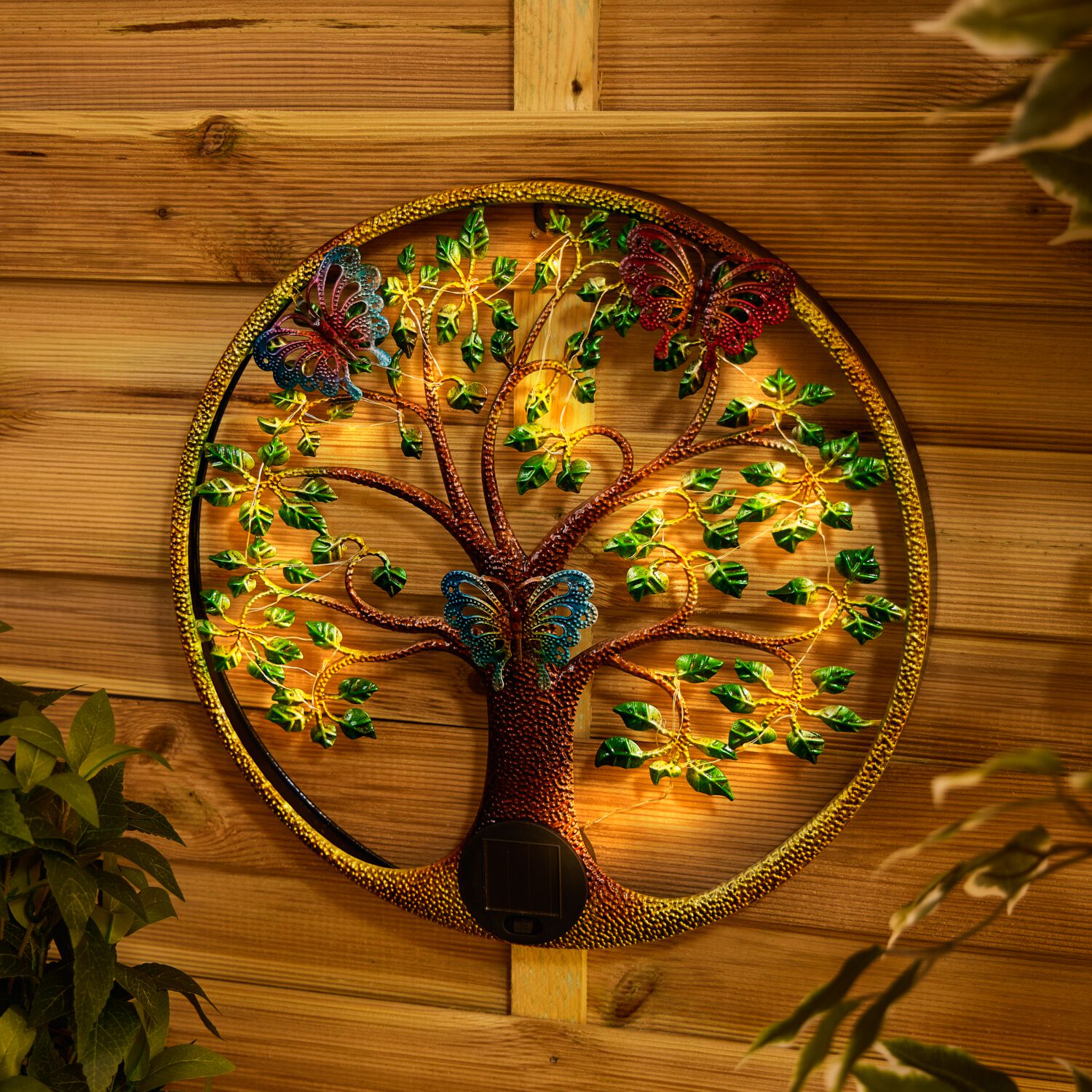 Solar Tree Wall Art