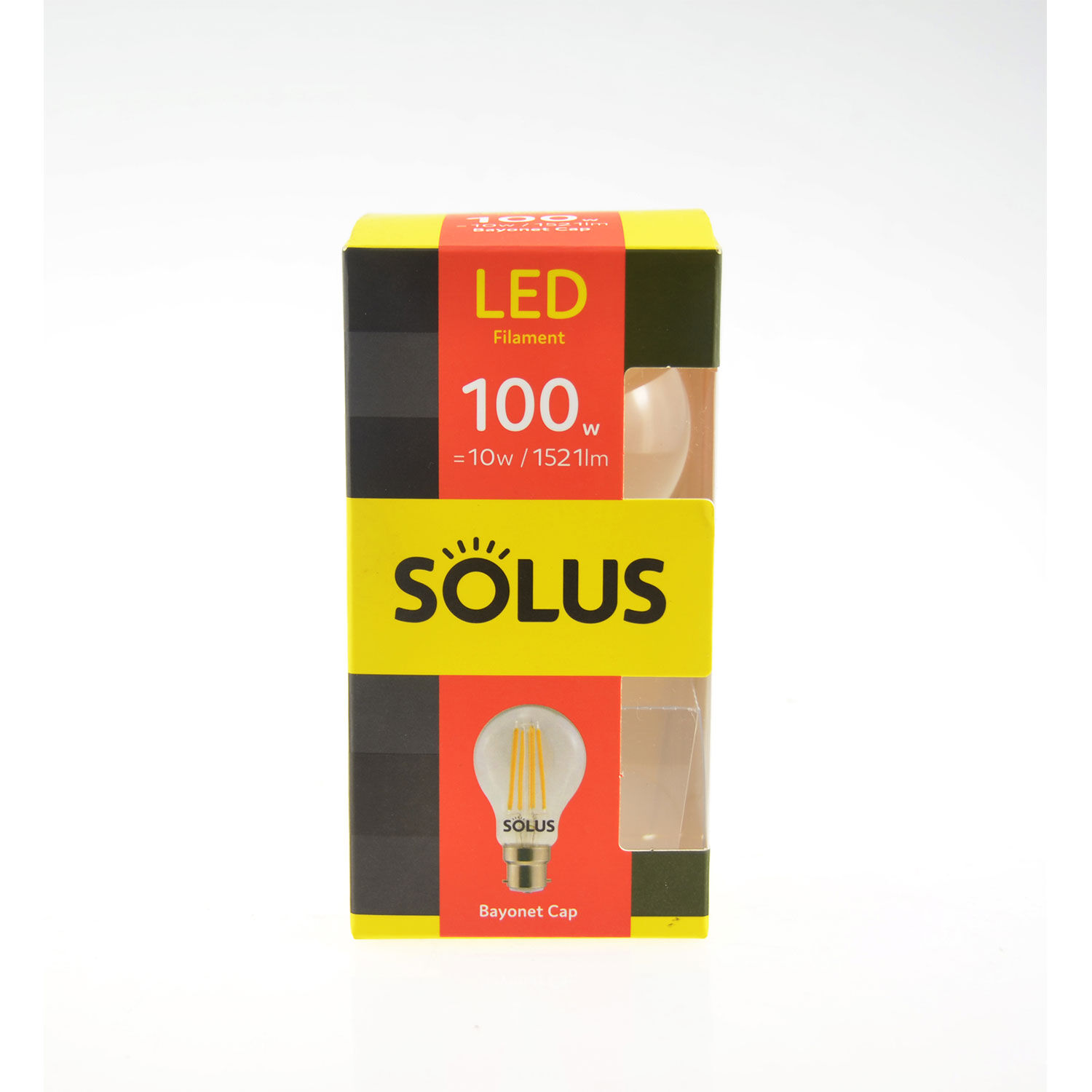 Solus A55 BC XCROSS LED Bulb 10W (EQ. 100W) NonDim