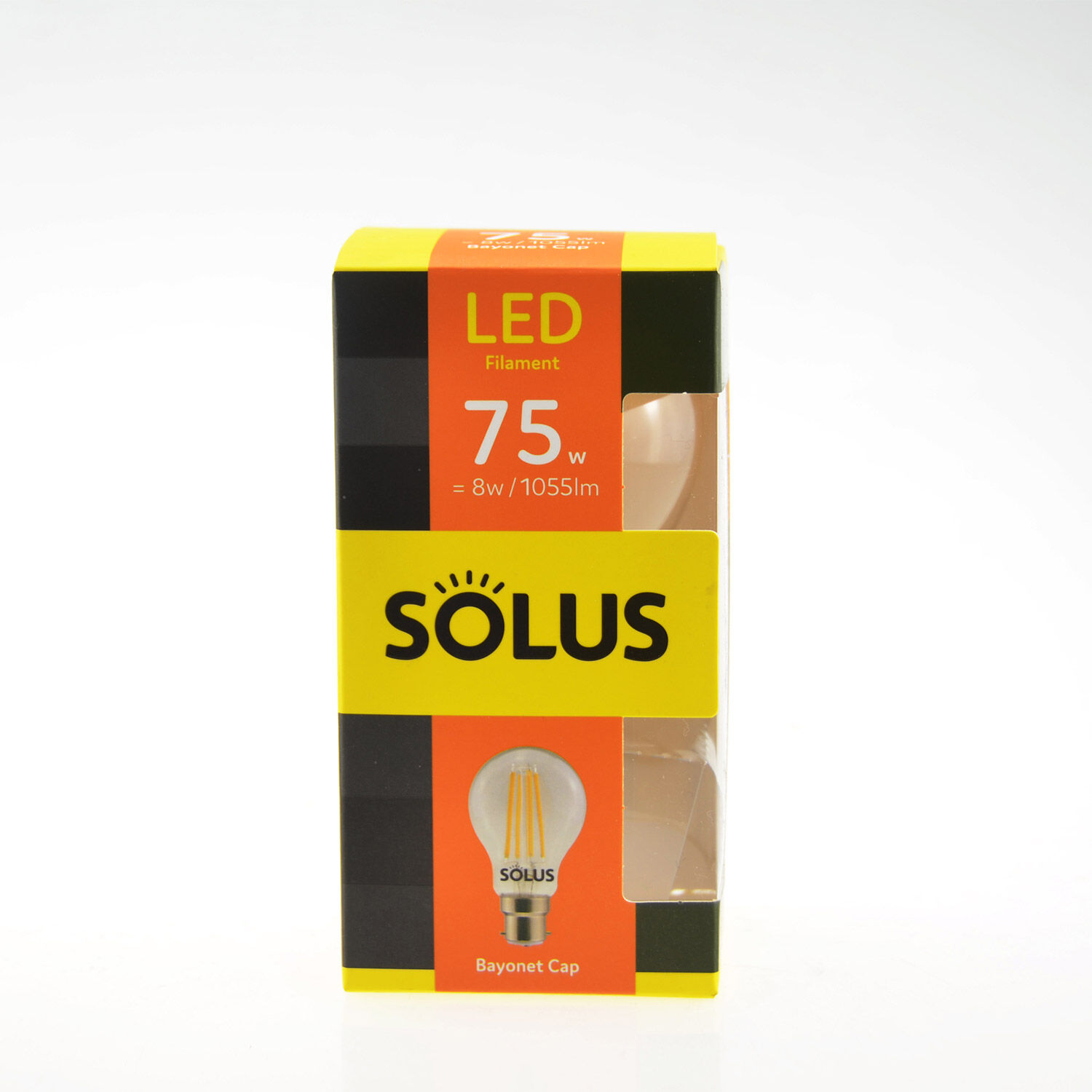 Solus A55 BC XCross LED Bulb 8W (EQ. 75W) Non Dimm