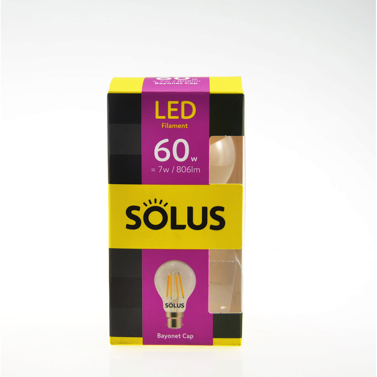 Solus A55 XCross LED Bulb 7W (EQ.60W) Non Dimm
