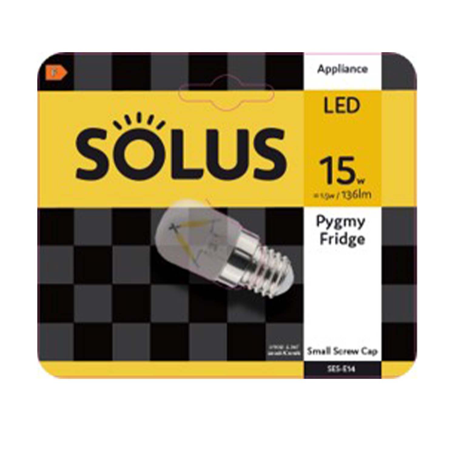Solus T25 SES LED Pygmy Fridge bulb 1.5W (EQ.15W)