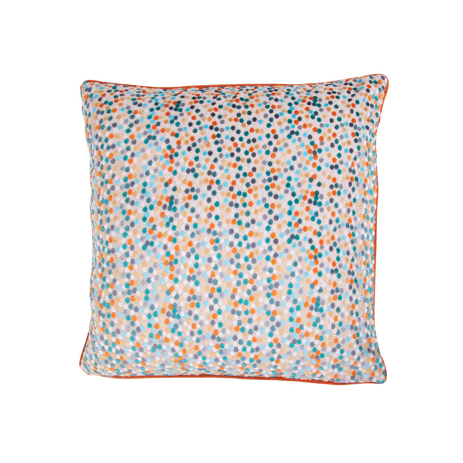 Sophie Spot Cushion 45x45cm - Orange