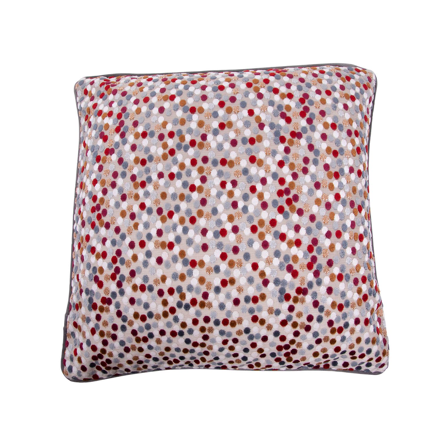 Sophie Spot Cushion 45x45cm - Berry