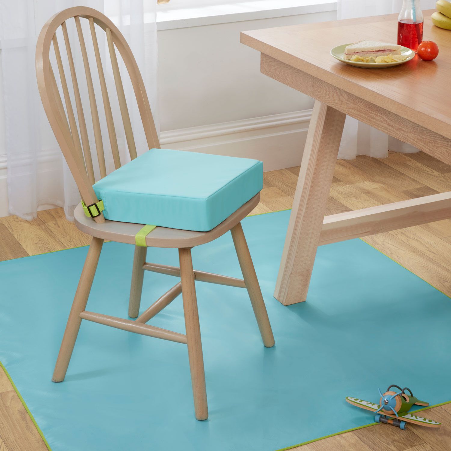 Splash Mat Aqua 130cm x 130cm - Blue