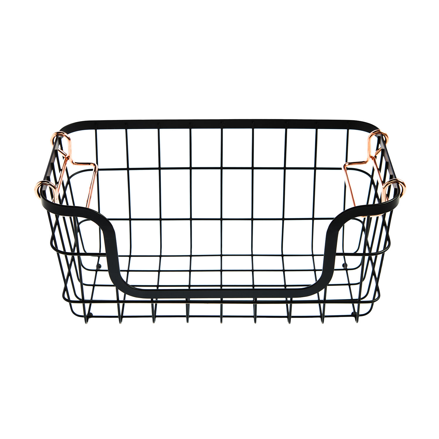 Stacking Basket - Black