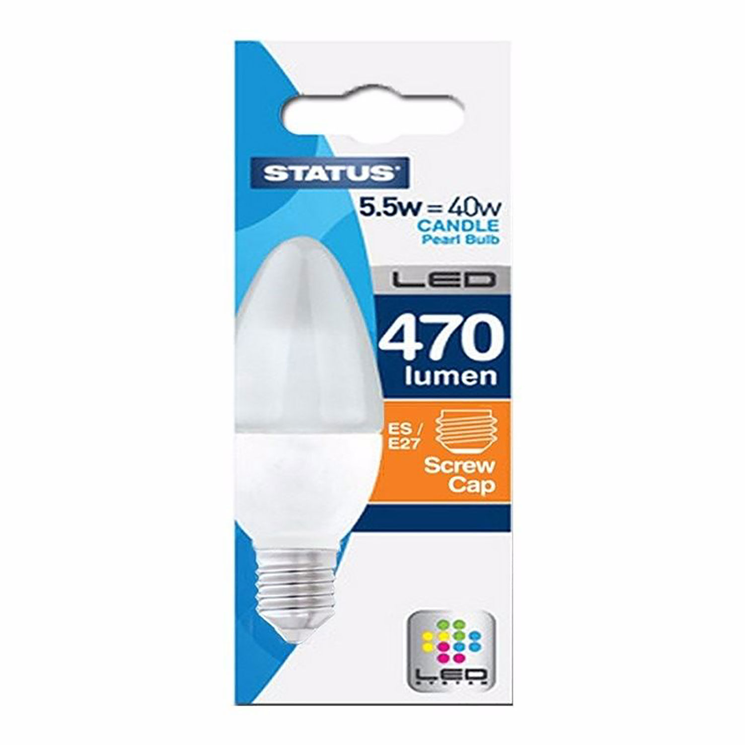 Status ES LED Candle Bulb 5.5W Warm White