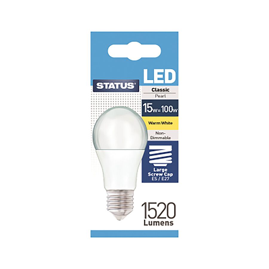 Status GLS LED Bulb 15W Warm White
