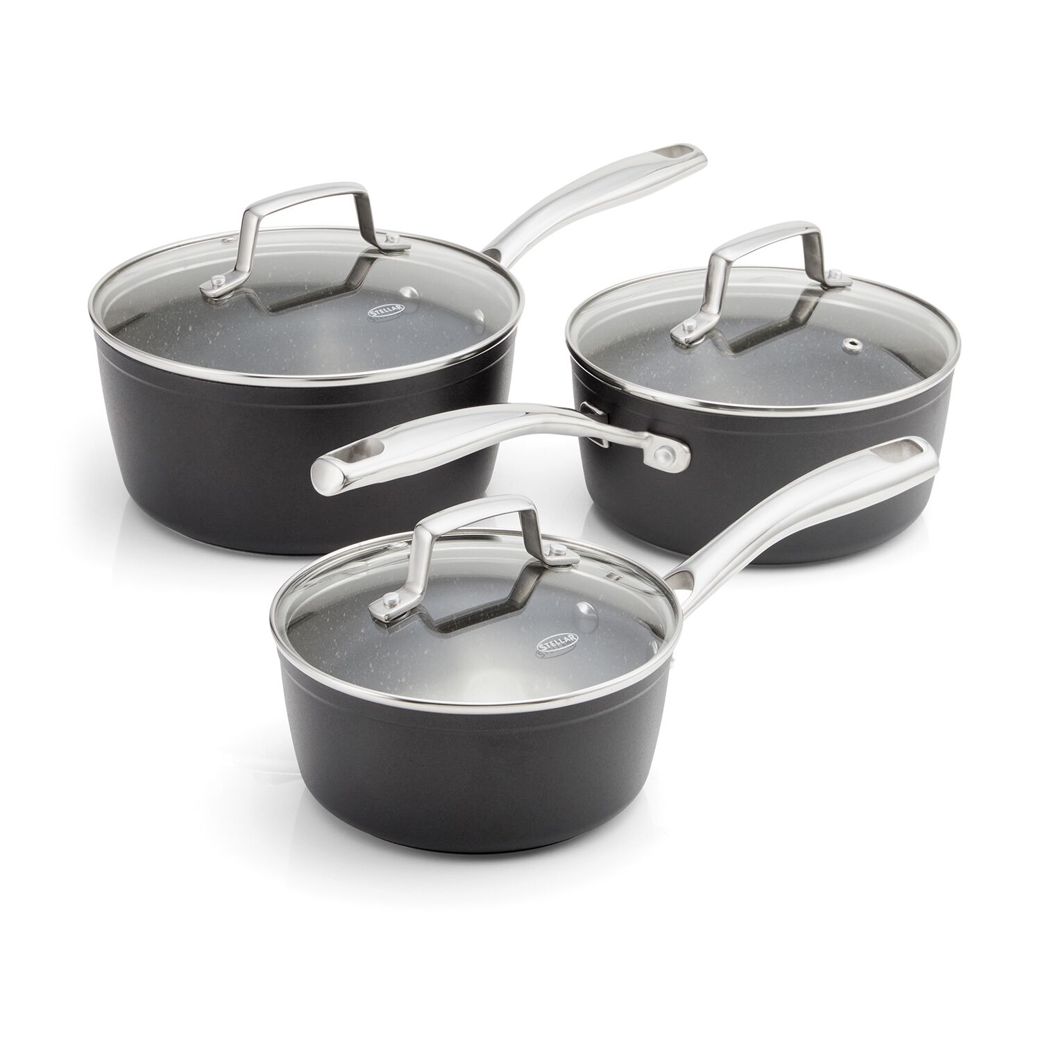 Stellar Rocktanium 3 Piece Cookware Set