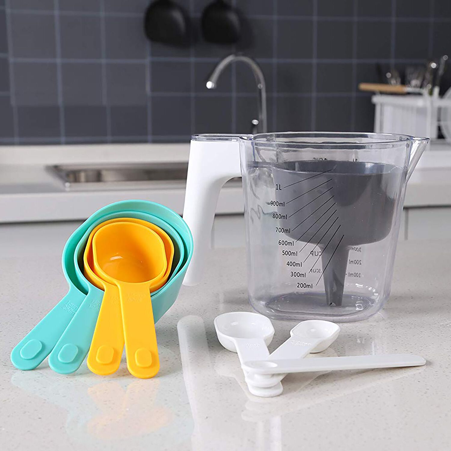 Storage Master 9 Pieces Measuring Cup Set