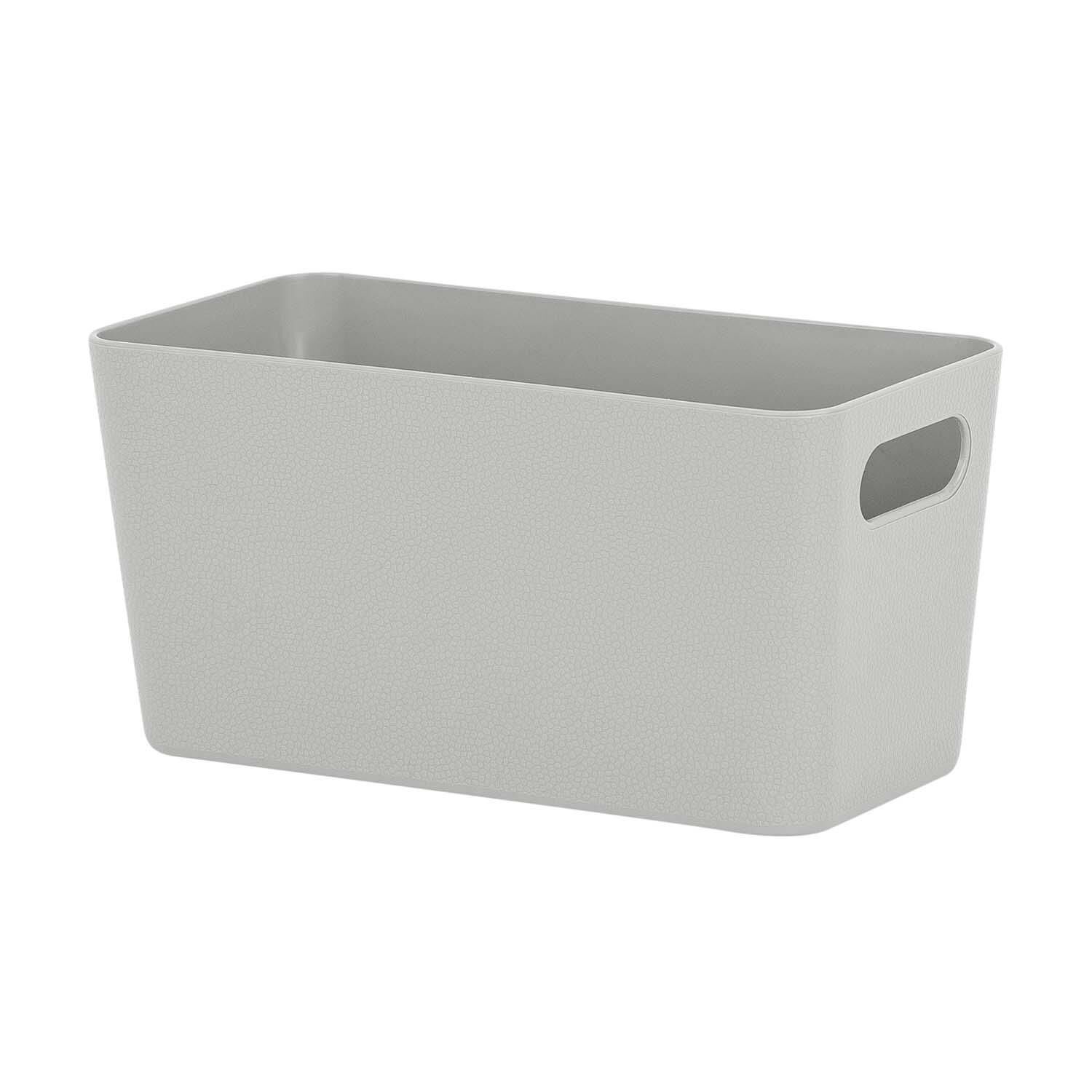Studio 2 Etched Light Grey 6.01 Storage Basket