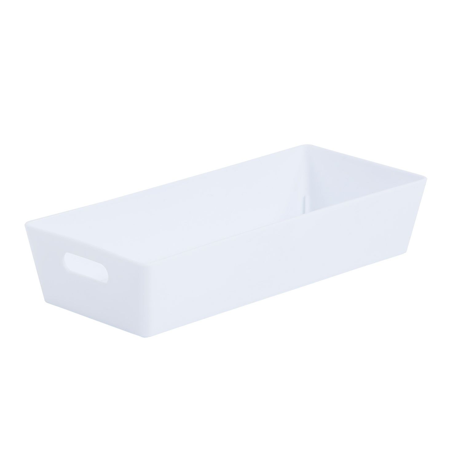 Studio 2.01 Rectangular Basket Ice White