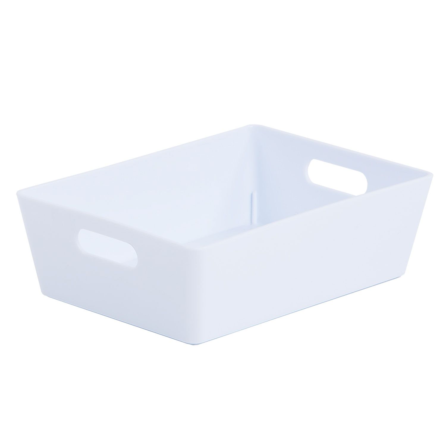 Studio 3.01 Rectangular Basket Ice White
