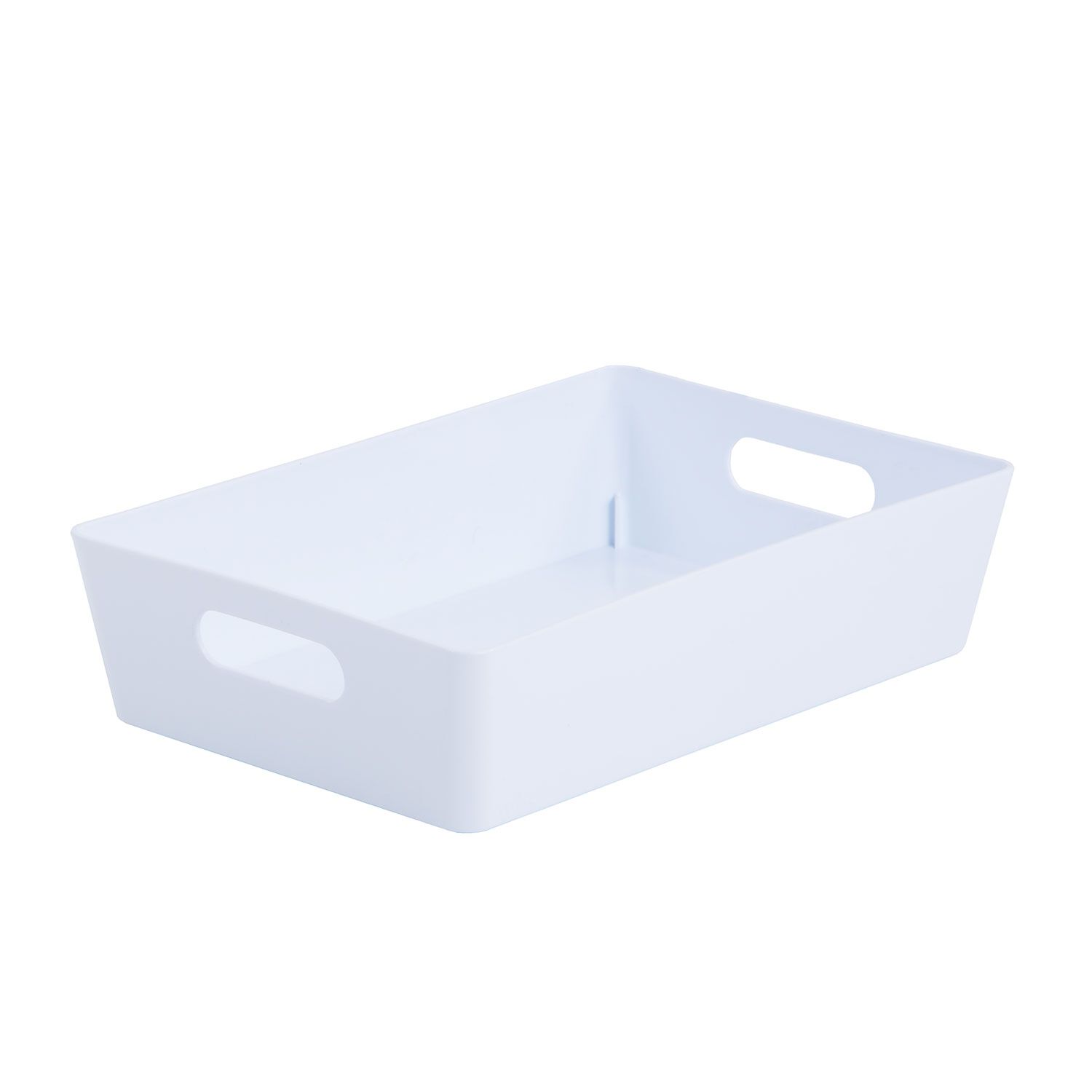 Studio 4.01 Rectangular Basket Ice White