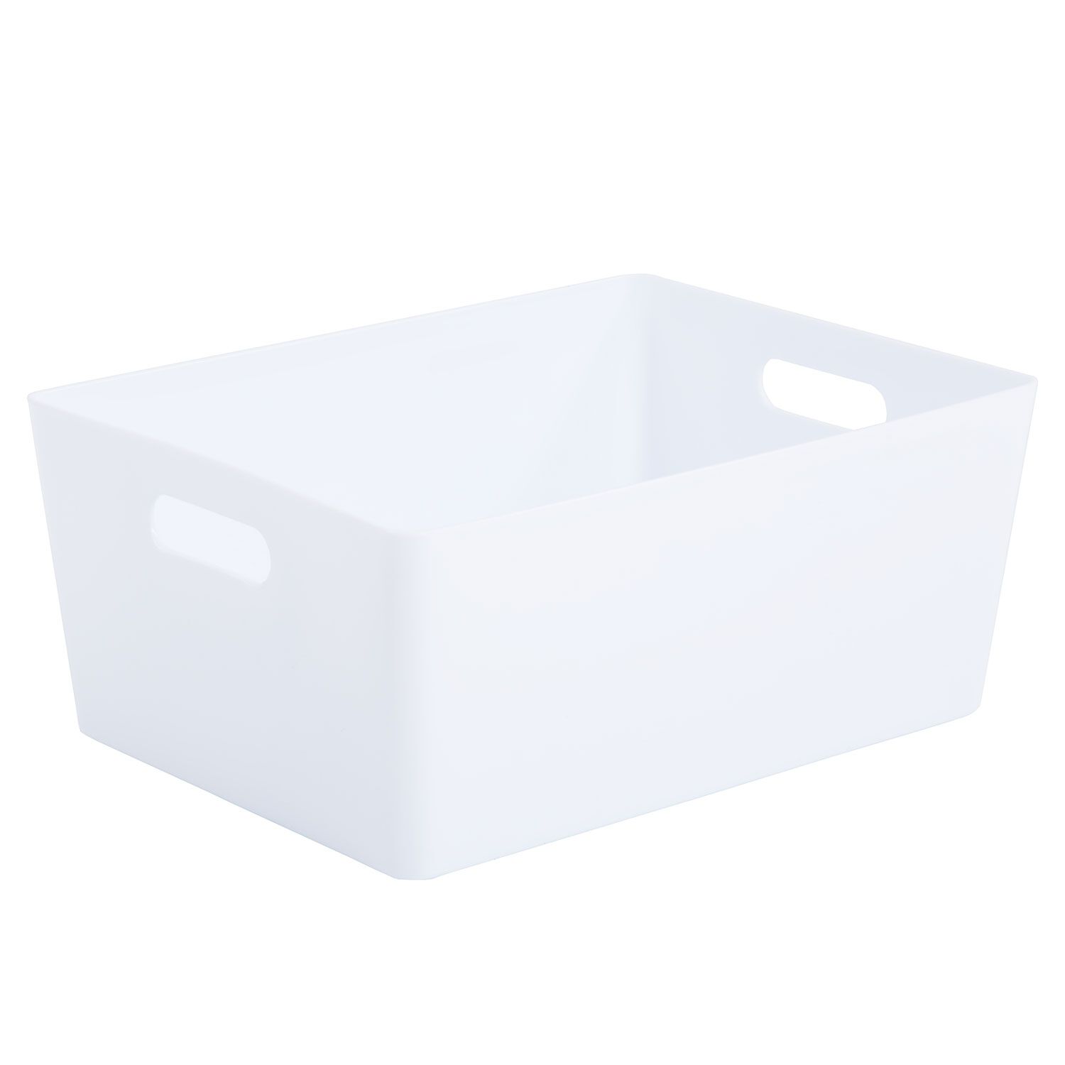 Studio 5.02 Rectangular Basket Ice White