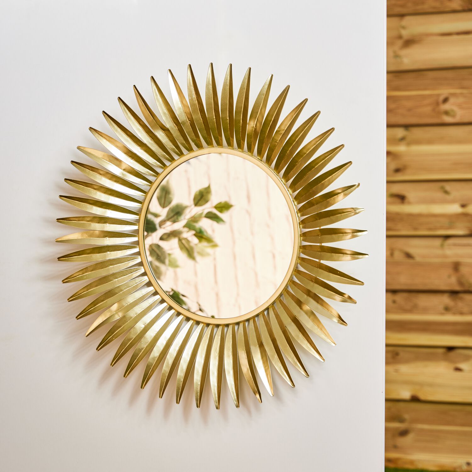 Sunburst Garden Mirror