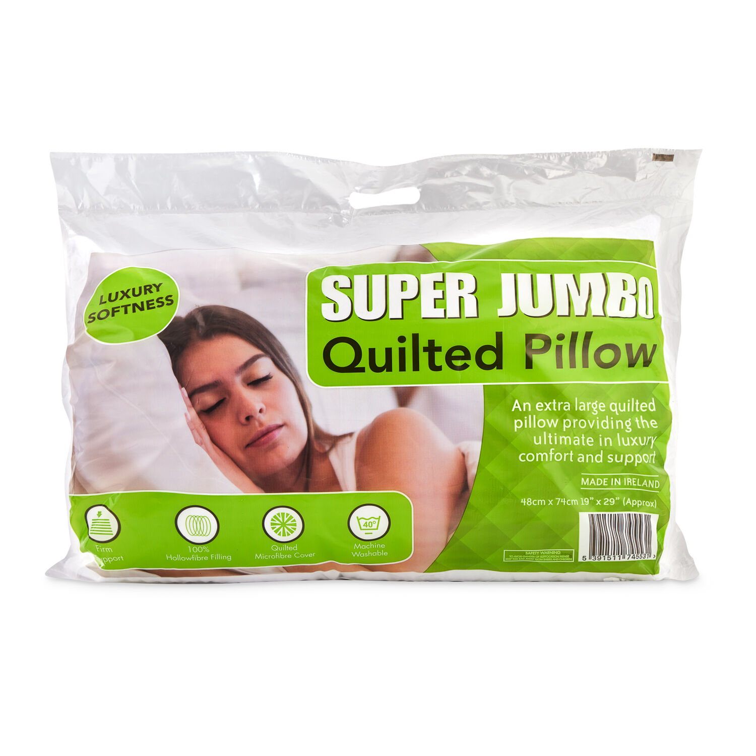 Super Jumbo Quilted Pillow