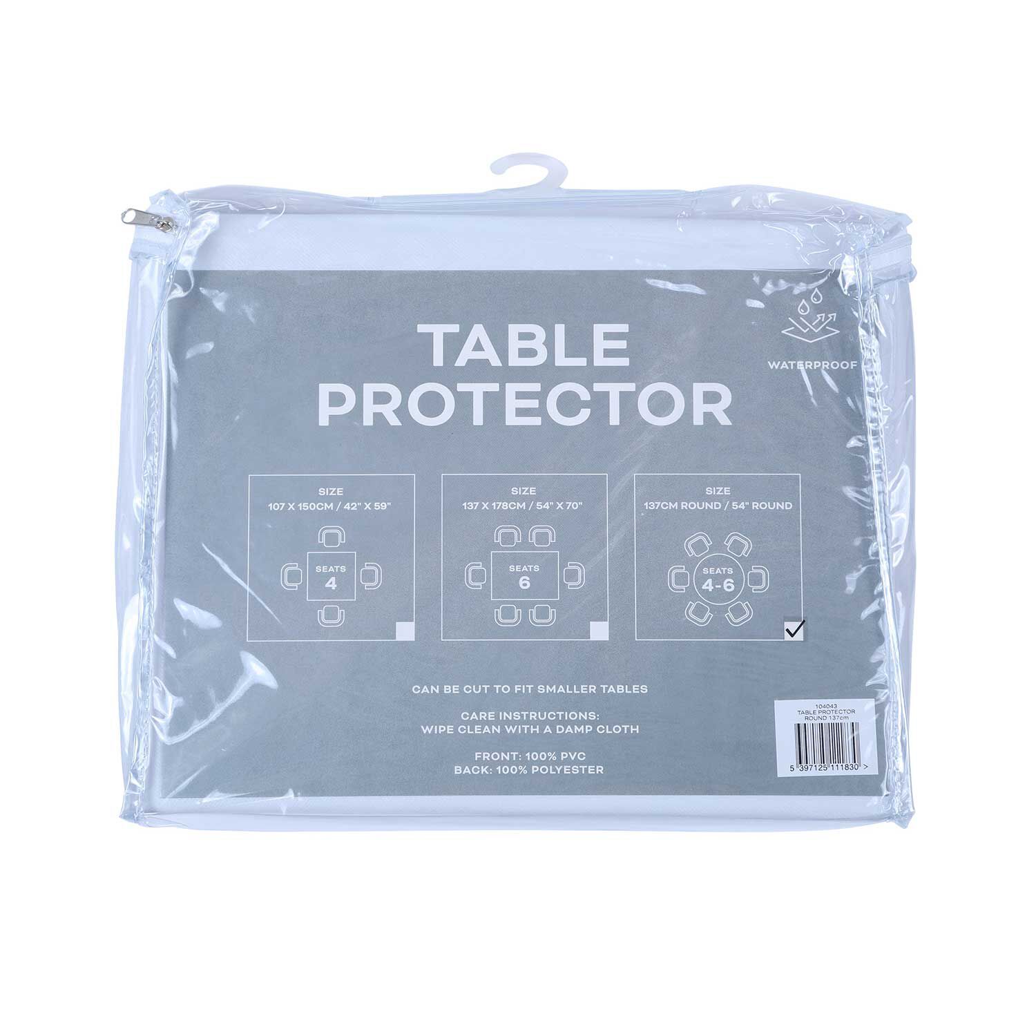 Table Protector Round 137cm