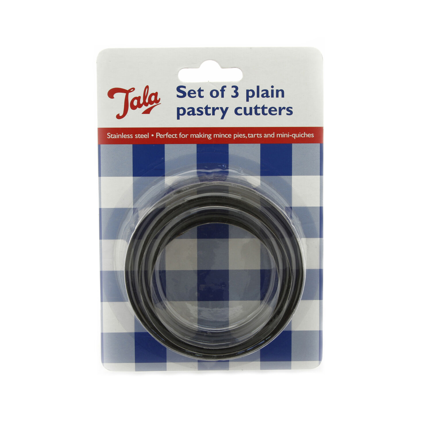 Tala Smooth Edged Pastry Cutters